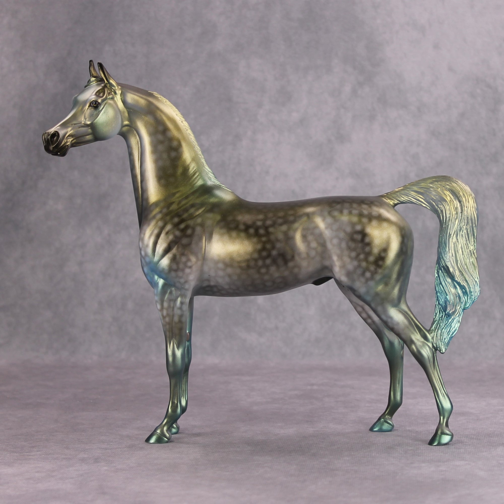 New Swiftie OOAK Deco Green Arabian By Dawn Quick MM24