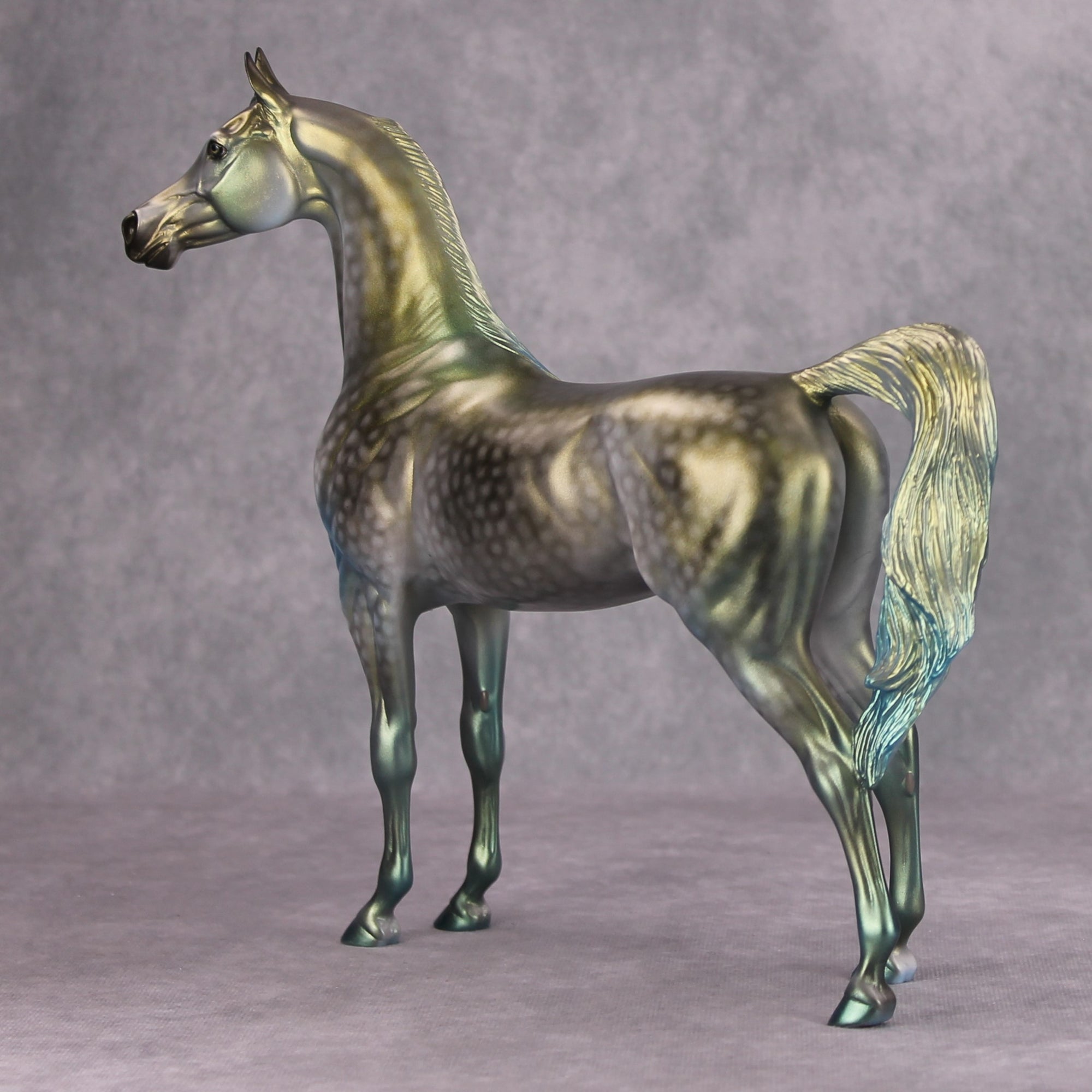 New Swiftie OOAK Deco Green Arabian By Dawn Quick MM24