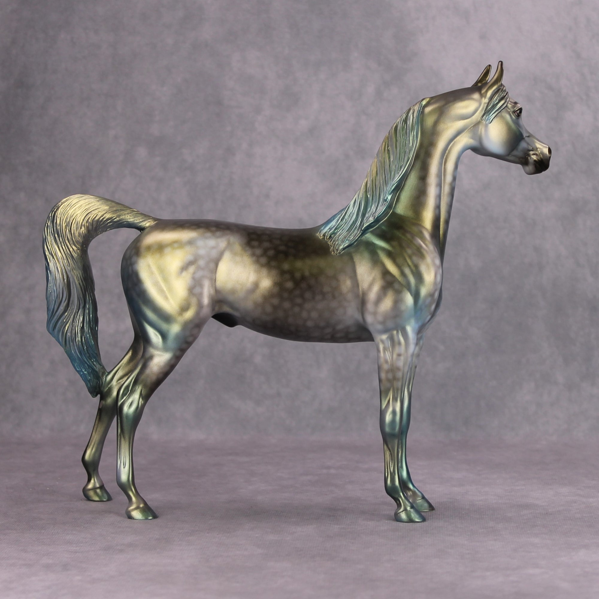 New Swiftie OOAK Deco Green Arabian By Dawn Quick MM24
