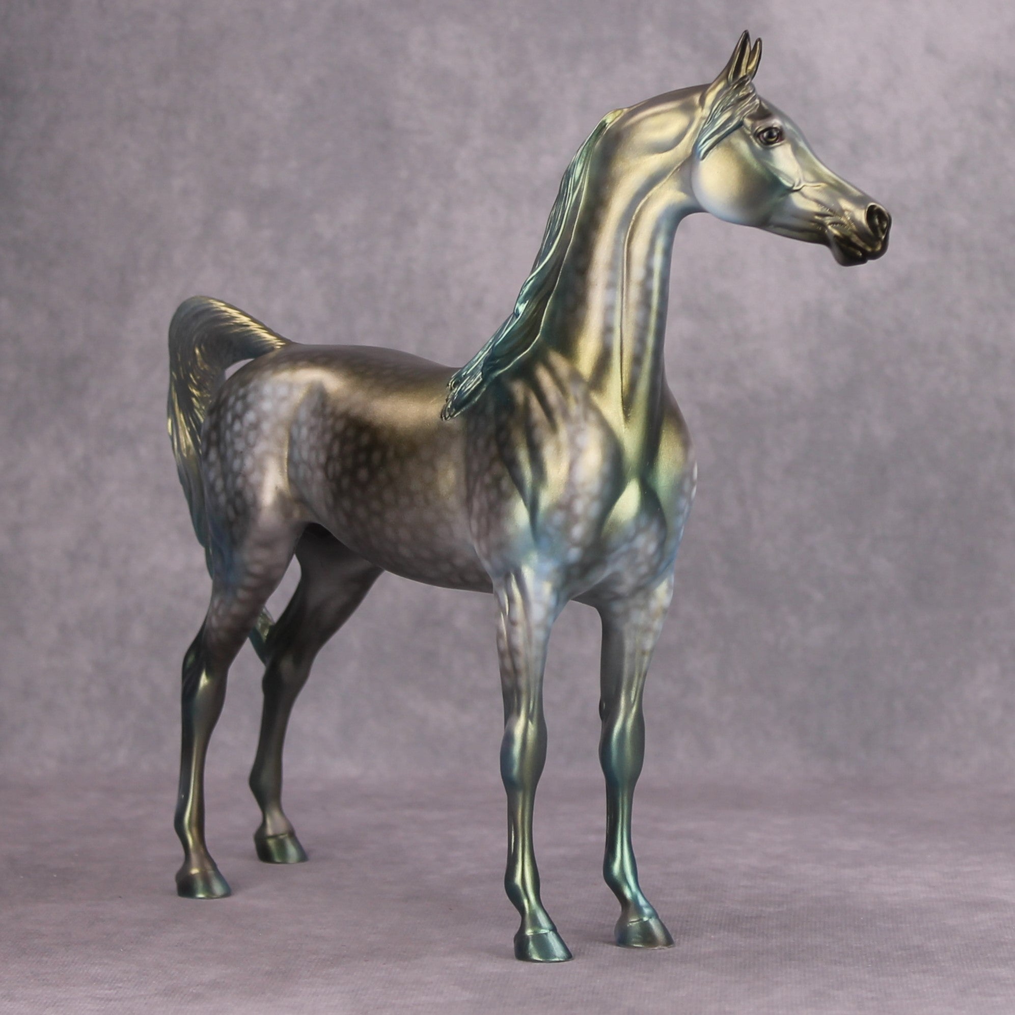 New Swiftie OOAK Deco Green Arabian By Dawn Quick MM24
