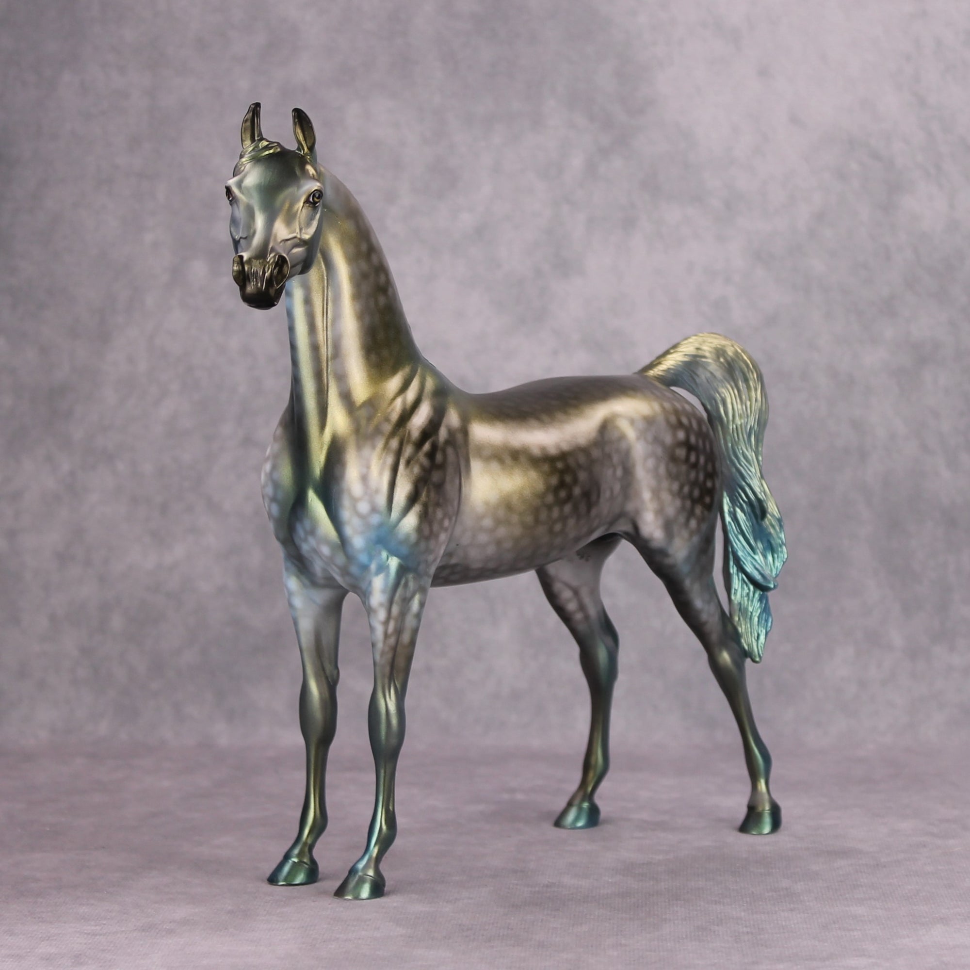 New Swiftie OOAK Deco Green Arabian By Dawn Quick MM24