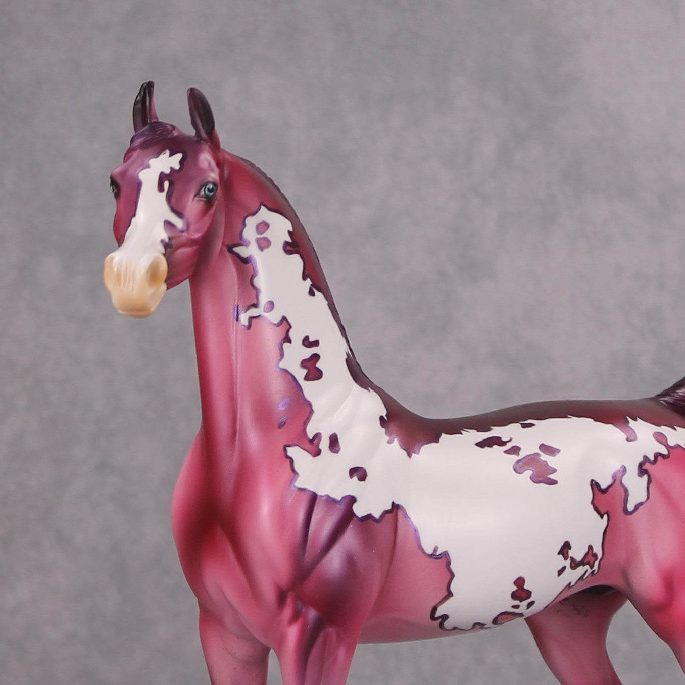 It Was Maroon OOAK Deco Maroon Arabian By Dawn Quick MM24