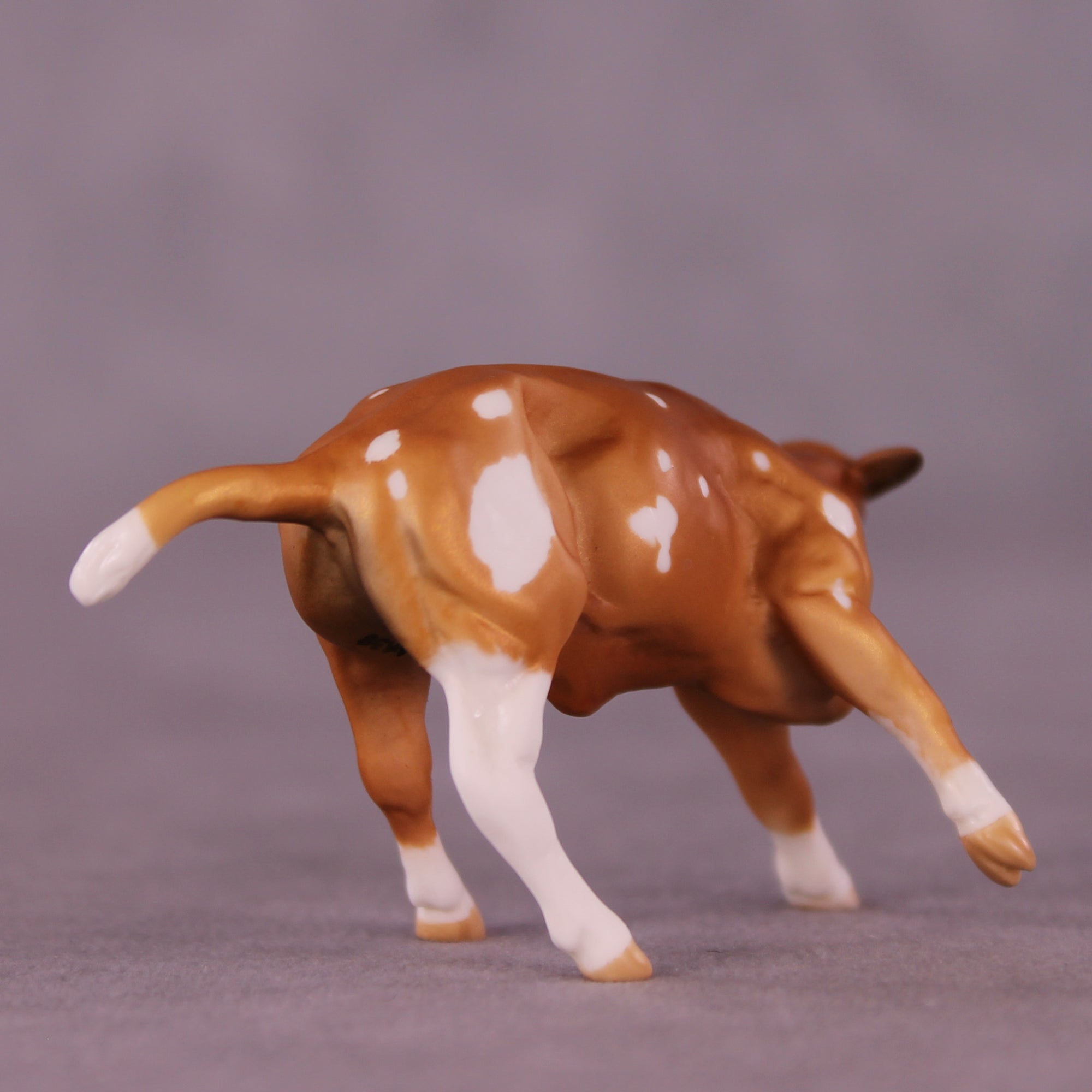 Curry OOAK Chip Cow by Anna Rieck Special Chip Drop