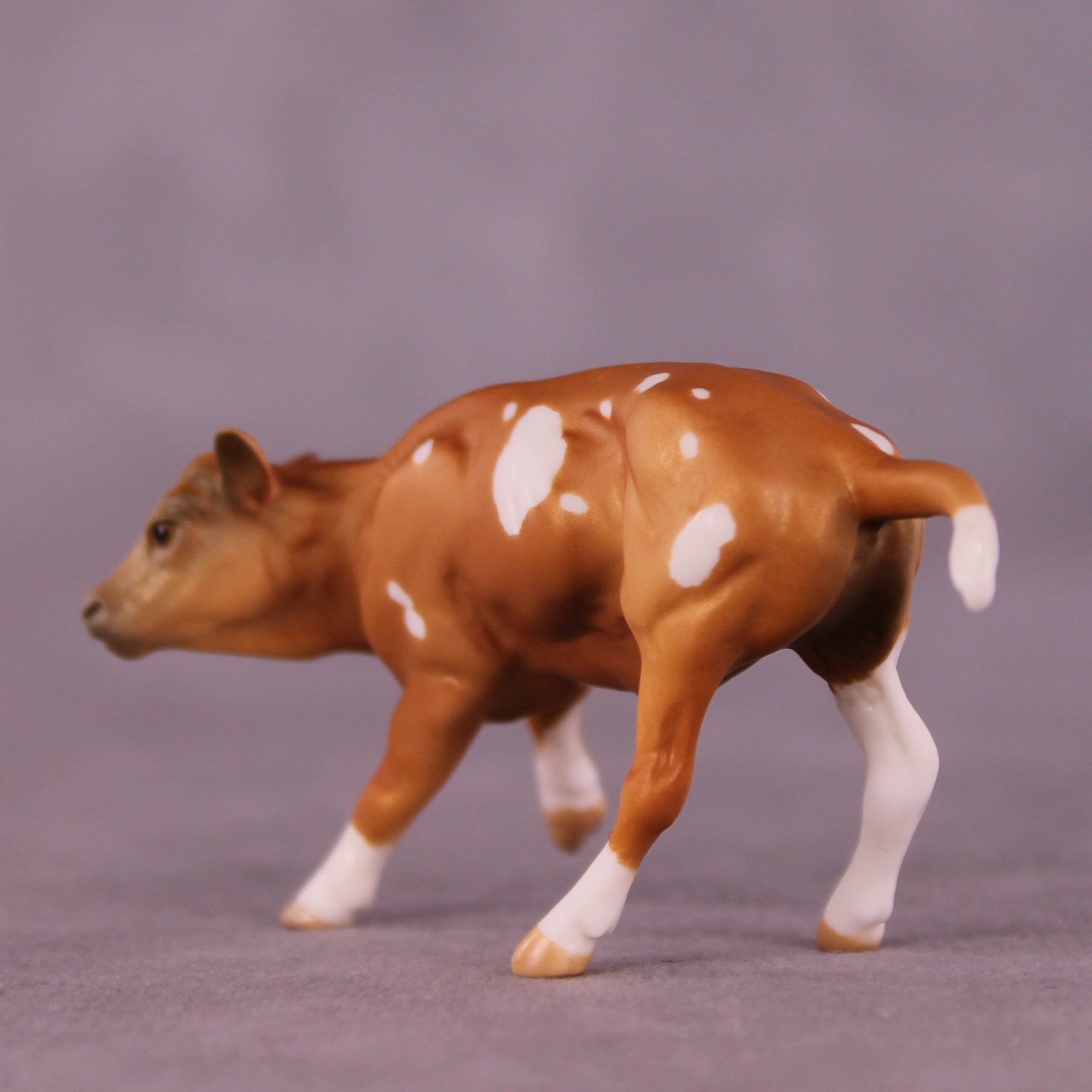 Curry OOAK Chip Cow by Anna Rieck Special Chip Drop