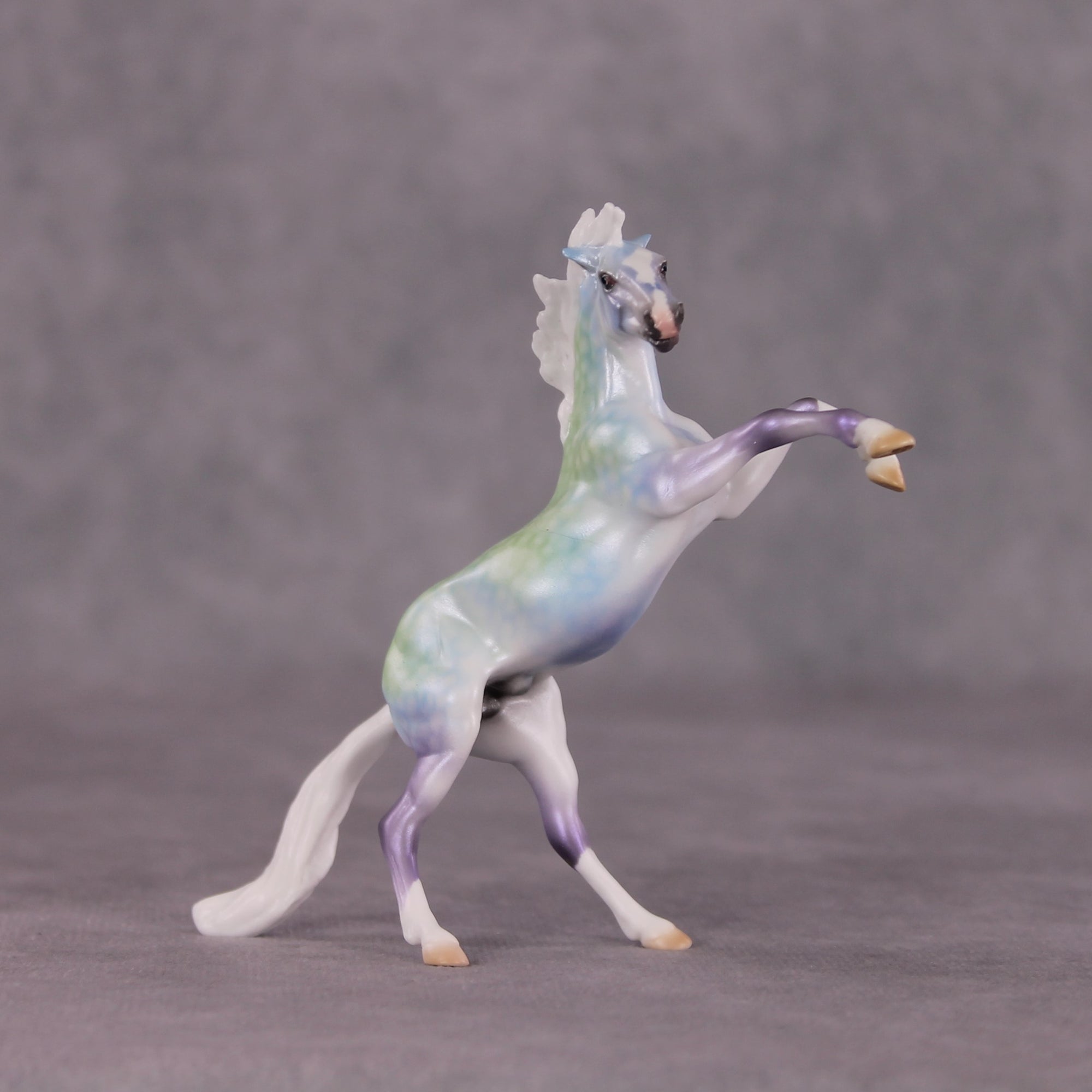 "Abalone" OOAK Rearing Chip by Ellen Robbins SHCF25