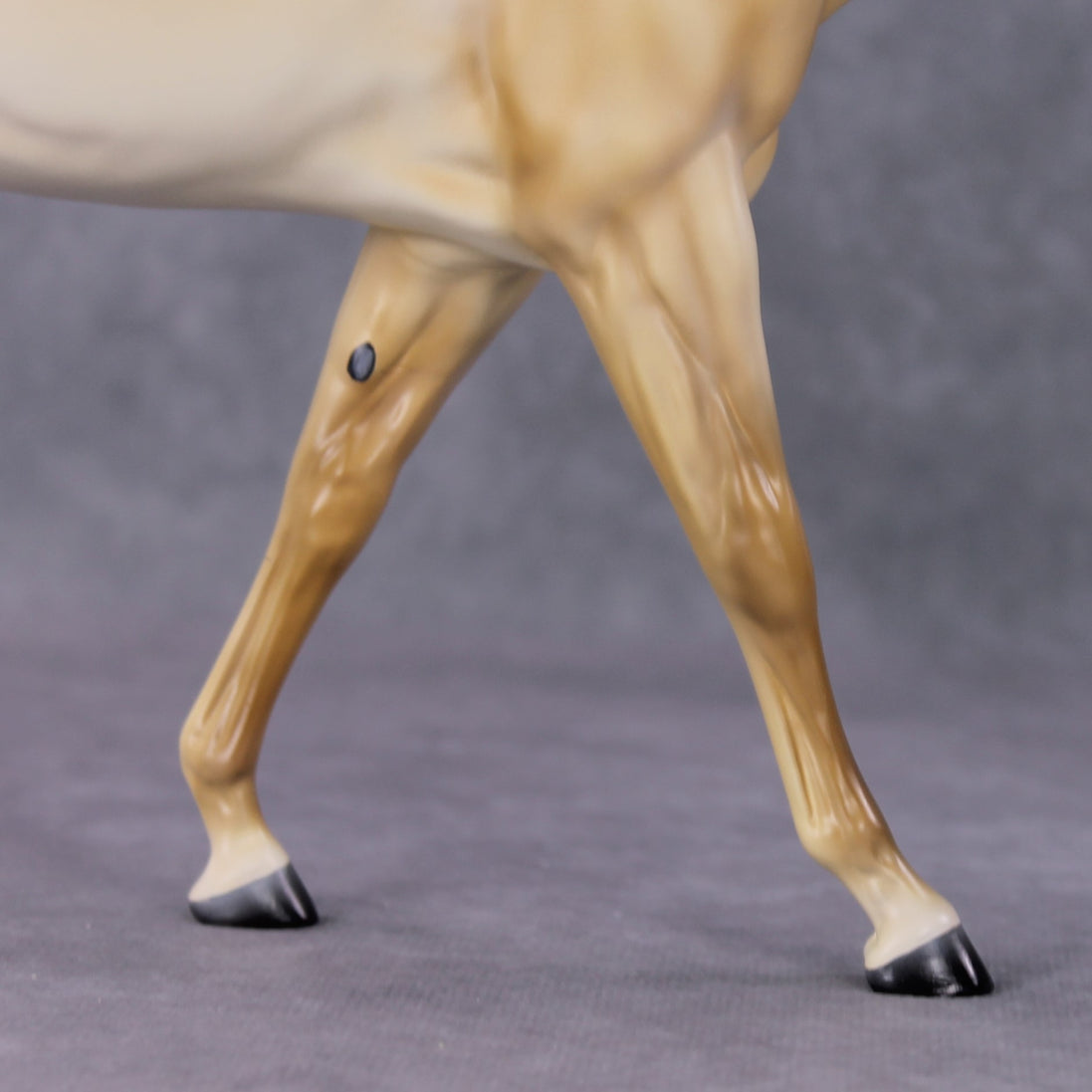 "Purdy In Bows" OOAK Custom Palomino Mule By Tiffany Purdy - GemStone Series