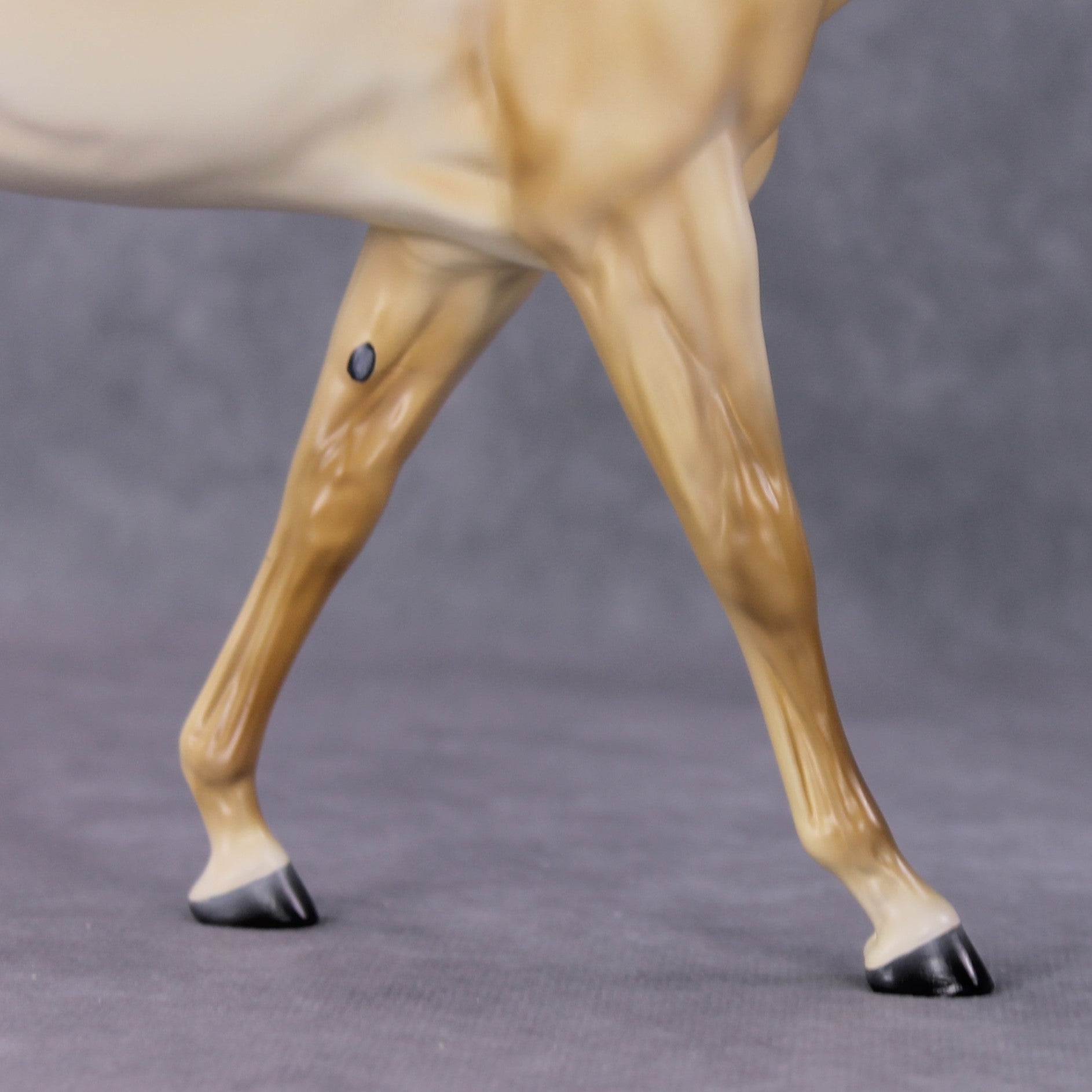 "Purdy In Bows" OOAK Custom Palomino Mule By Tiffany Purdy - GemStone Series