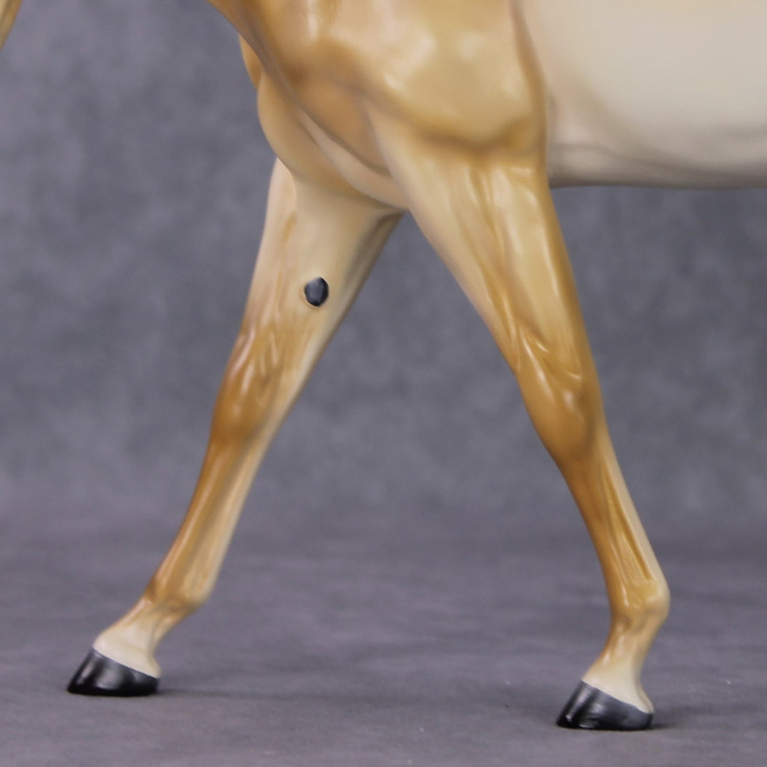 "Purdy In Bows" OOAK Custom Palomino Mule By Tiffany Purdy - GemStone Series