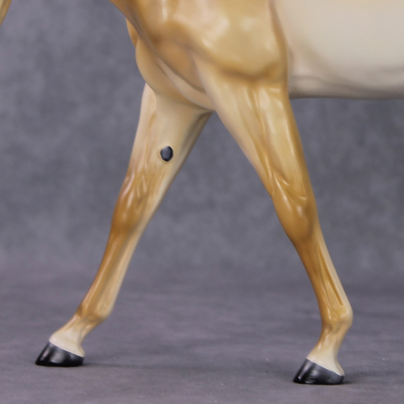 "Purdy In Bows" OOAK Custom Palomino Mule By Tiffany Purdy - GemStone Series