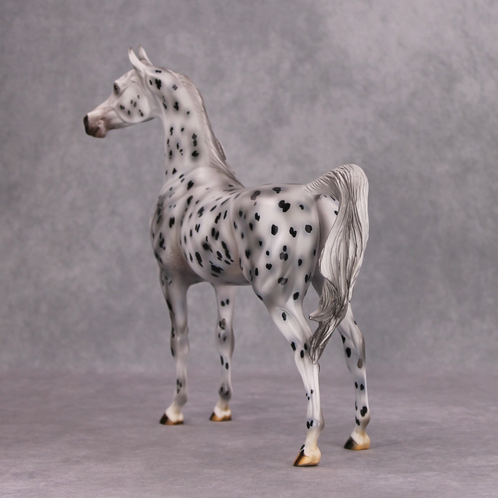 Katts Meow OOAK Black Leopard Appy Arabian By Al Katt MM24