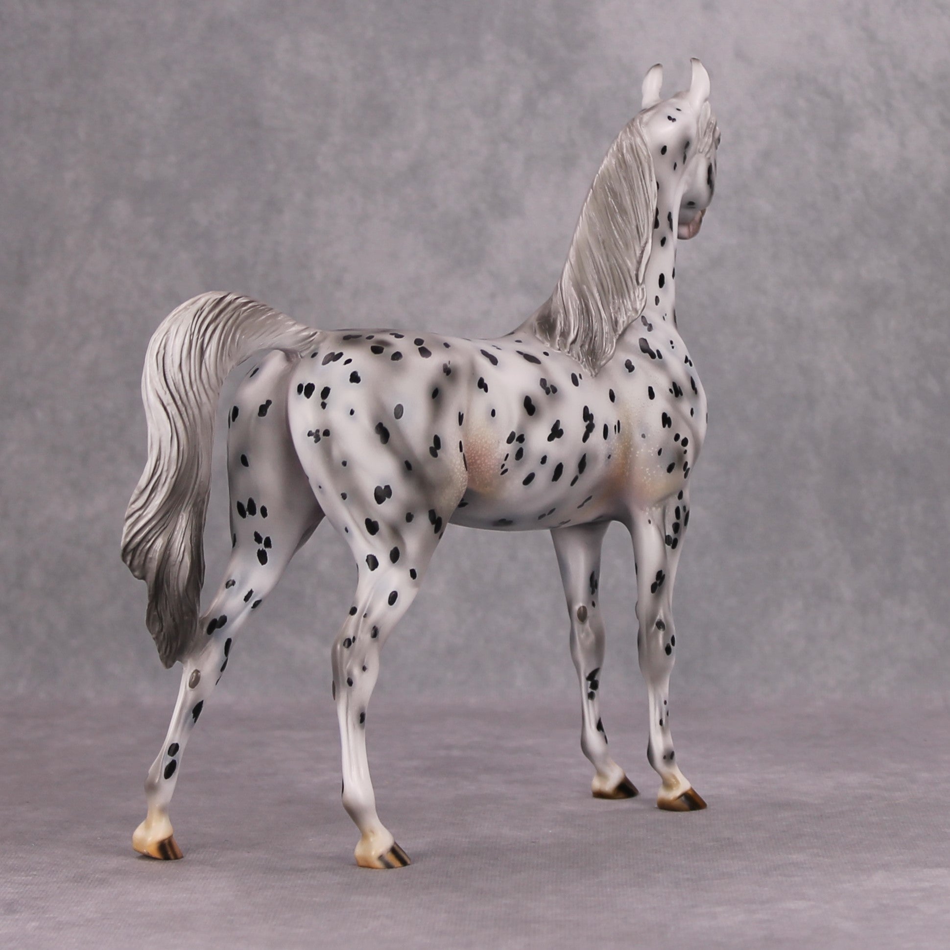 Katts Meow OOAK Black Leopard Appy Arabian By Al Katt MM24