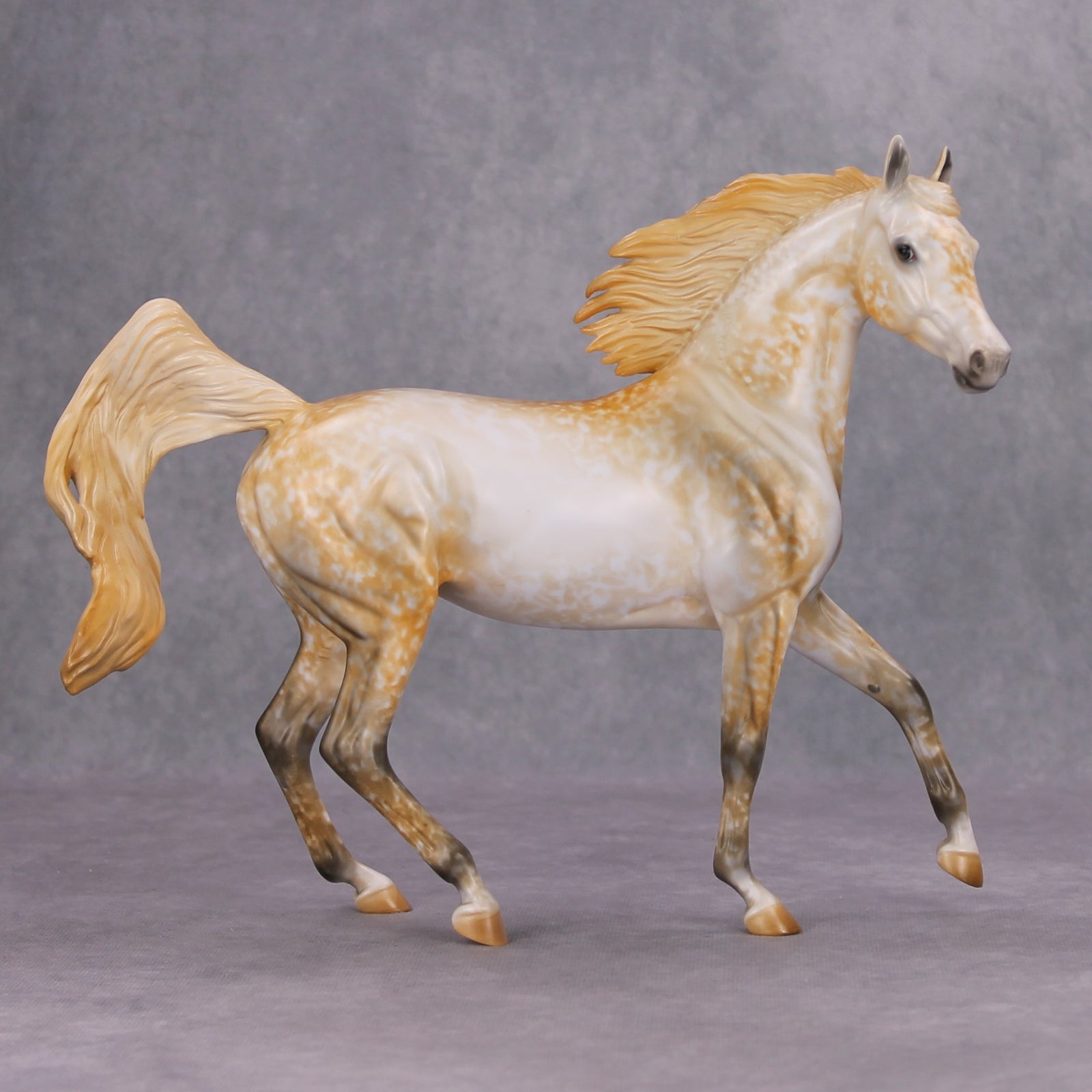 Kattelyn OOAK Rose Grey Arab Mare By Al Katt MM24 MHP Auction