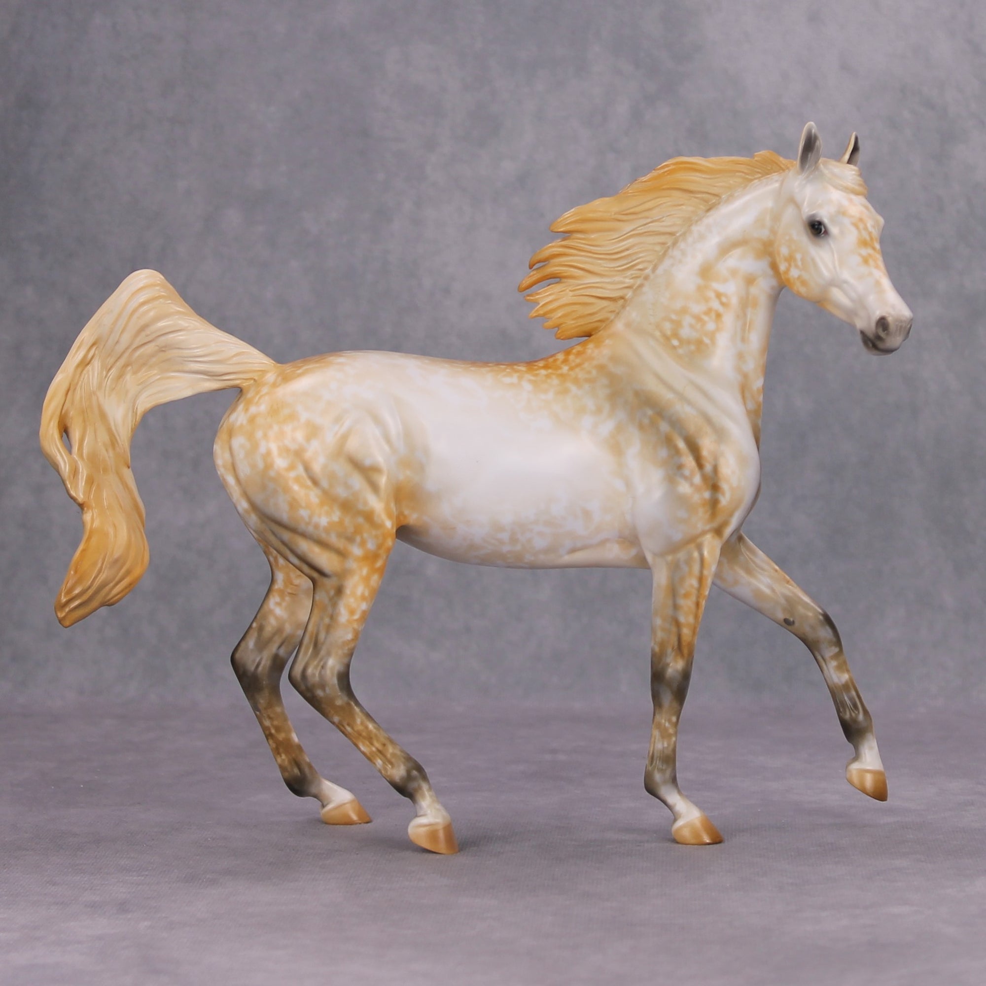 Kattelyn OOAK Rose Grey Arab Mare By Al Katt MM24 MHP Auction