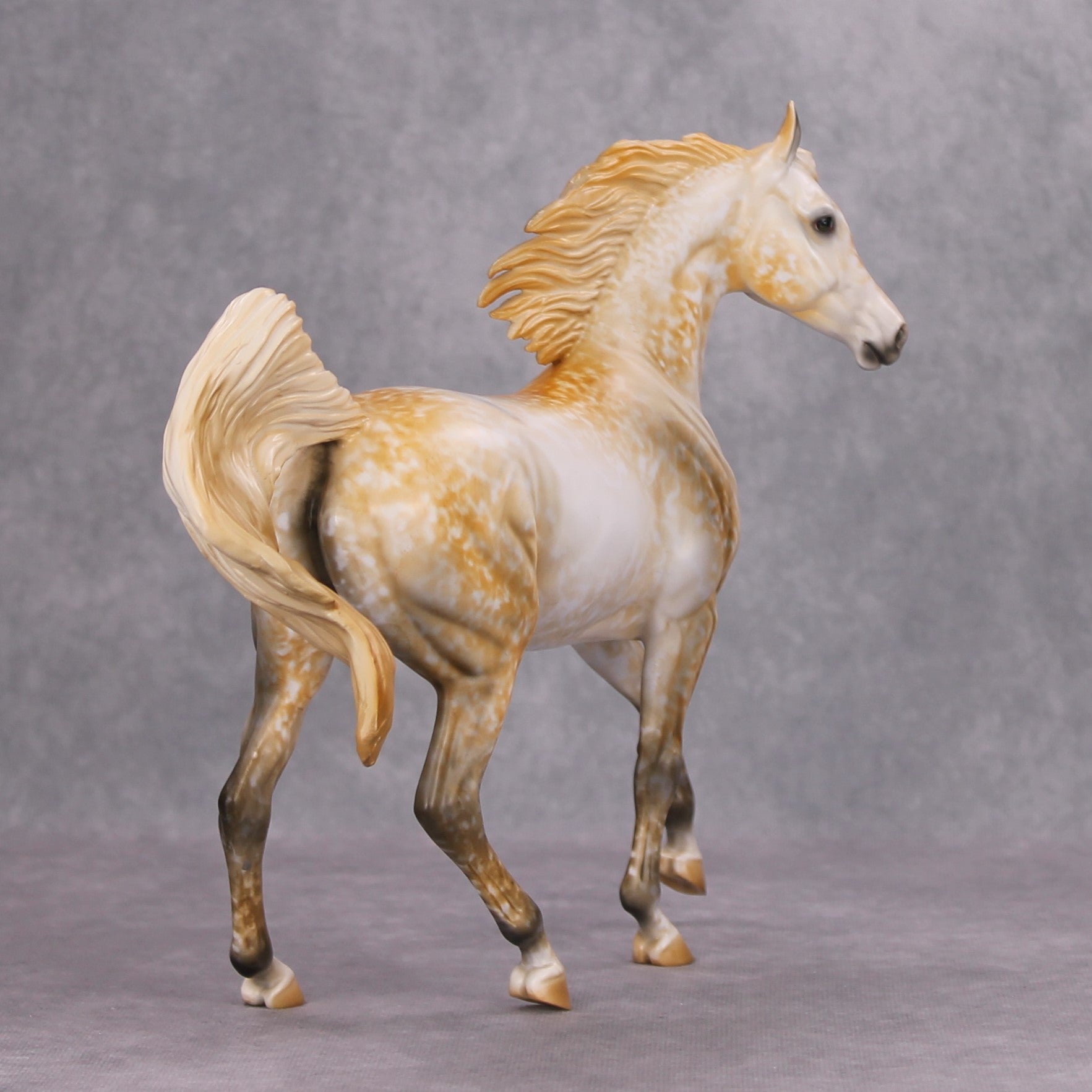 Kattelyn OOAK Rose Grey Arab Mare By Al Katt MM24 MHP Auction