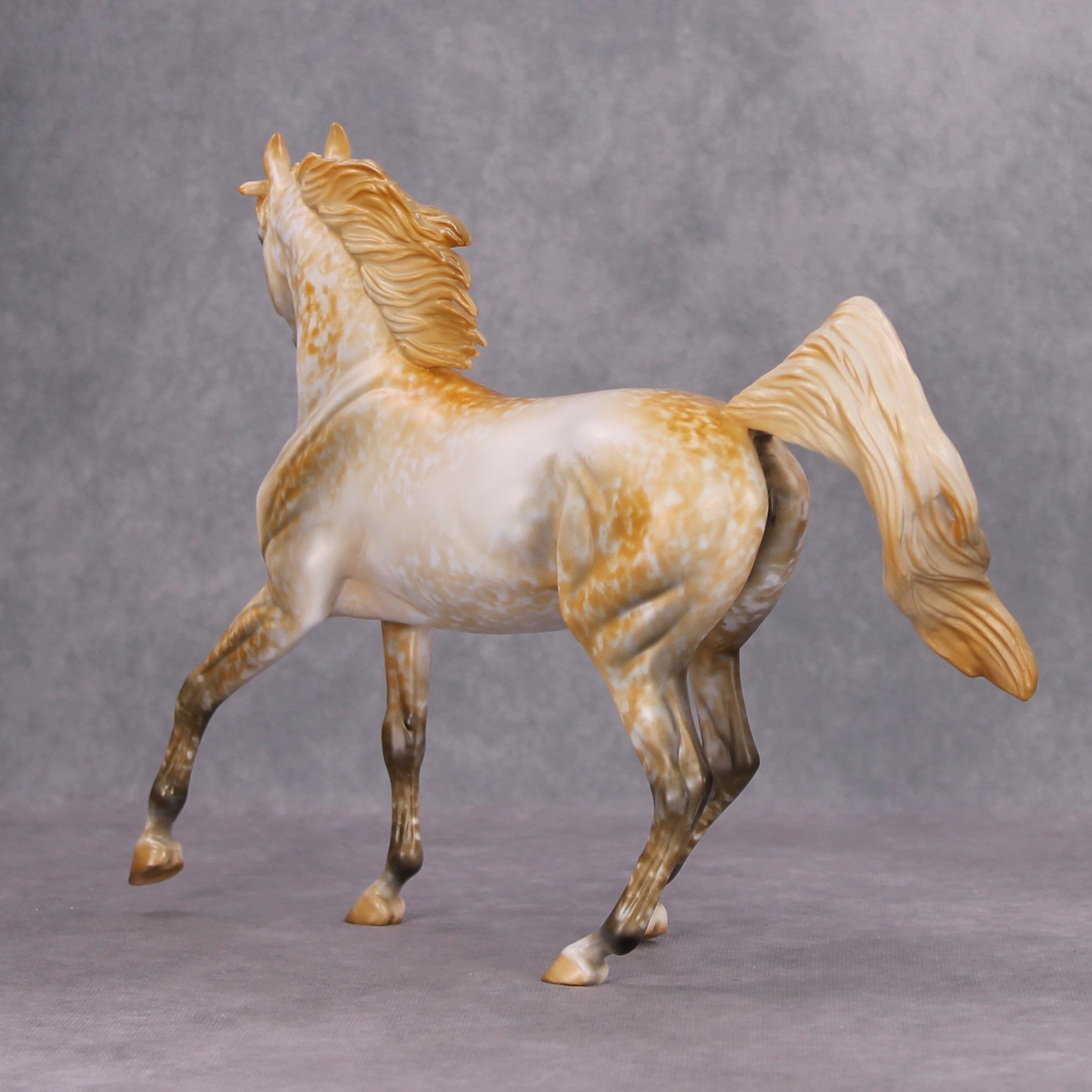 Kattelyn OOAK Rose Grey Arab Mare By Al Katt MM24 MHP Auction