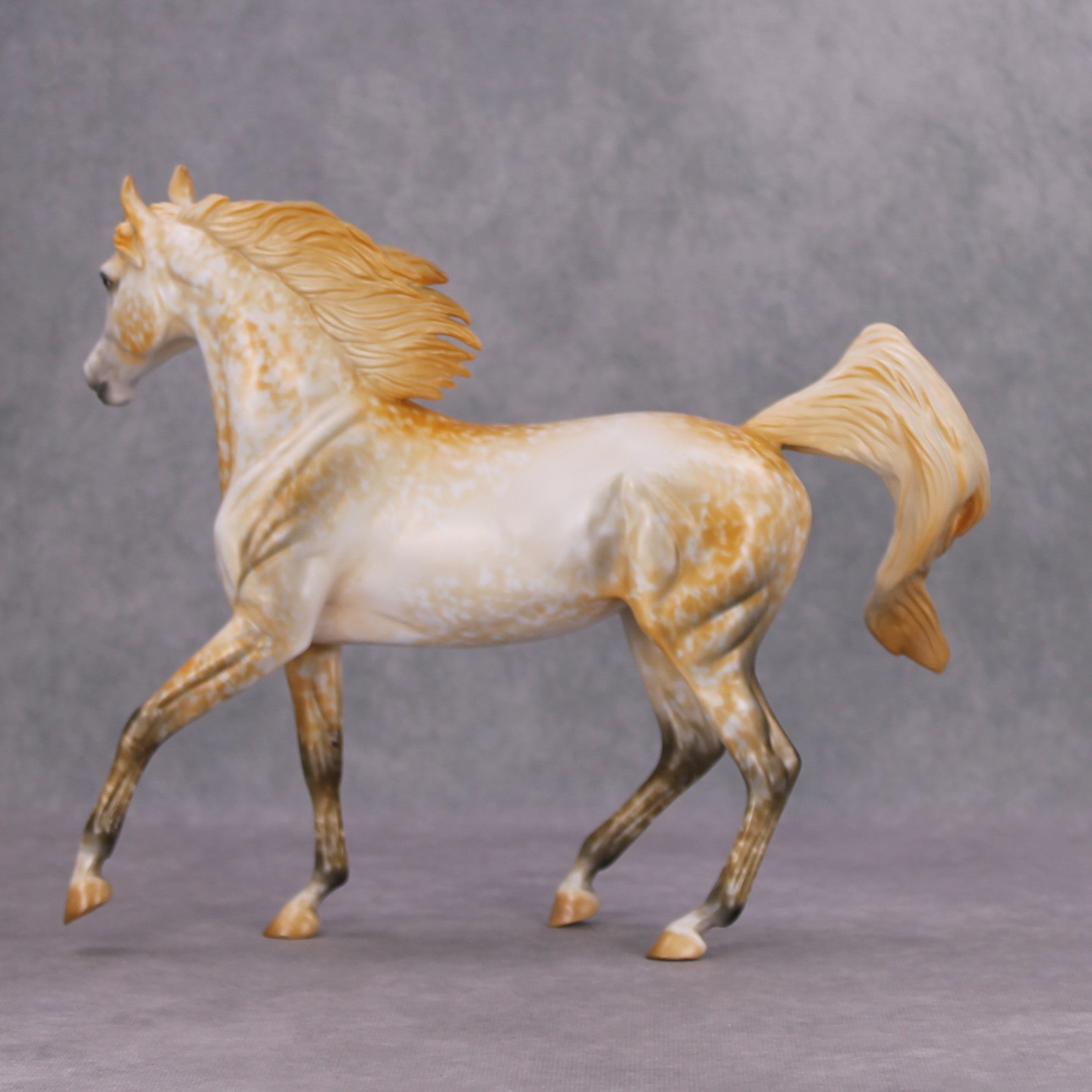 Kattelyn OOAK Rose Grey Arab Mare By Al Katt MM24 MHP Auction