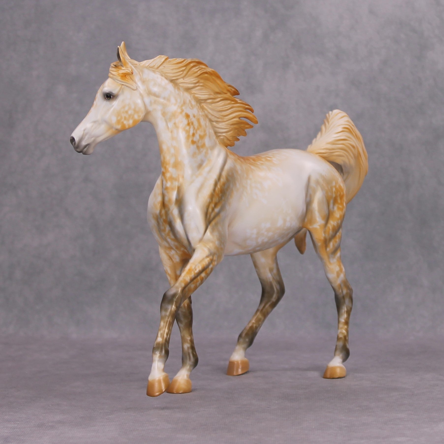 Kattelyn OOAK Rose Grey Arab Mare By Al Katt MM24 MHP Auction