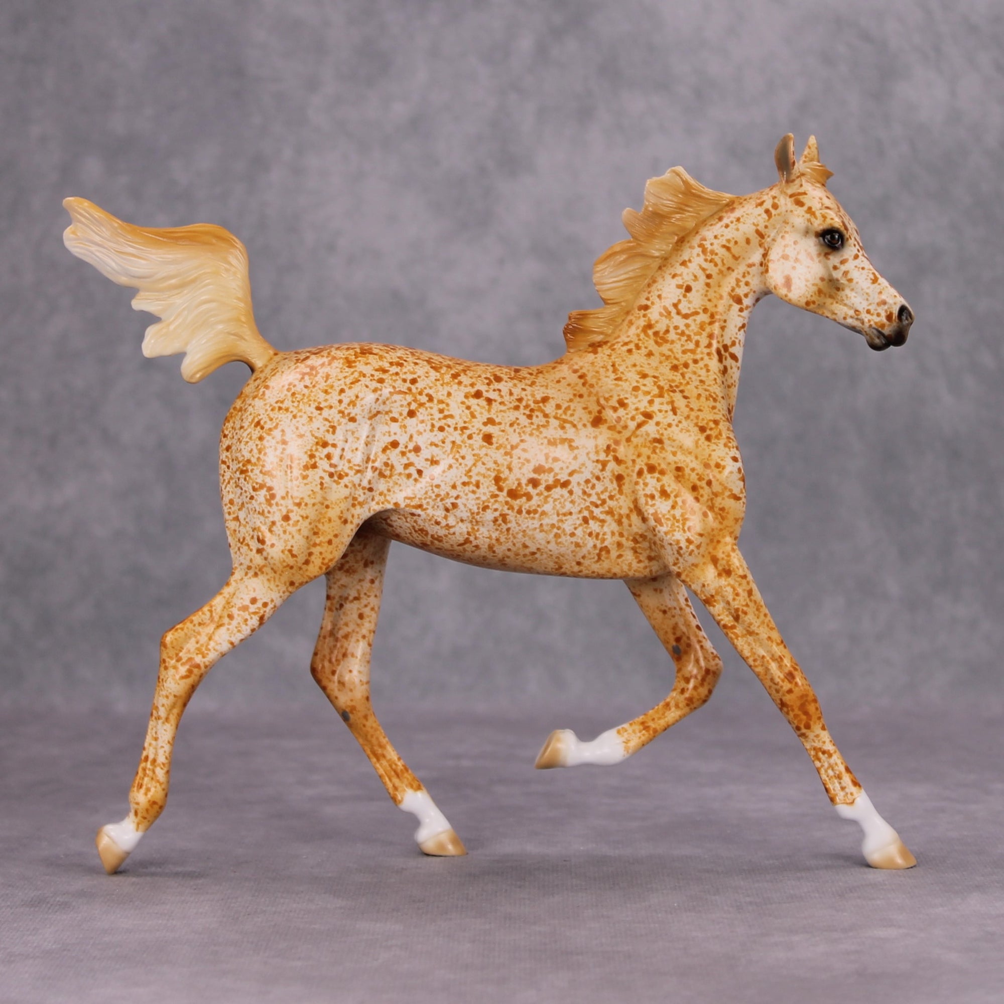 Are You Katten Me OOAK Red Roan Deco Yearling By Al Katt MM24