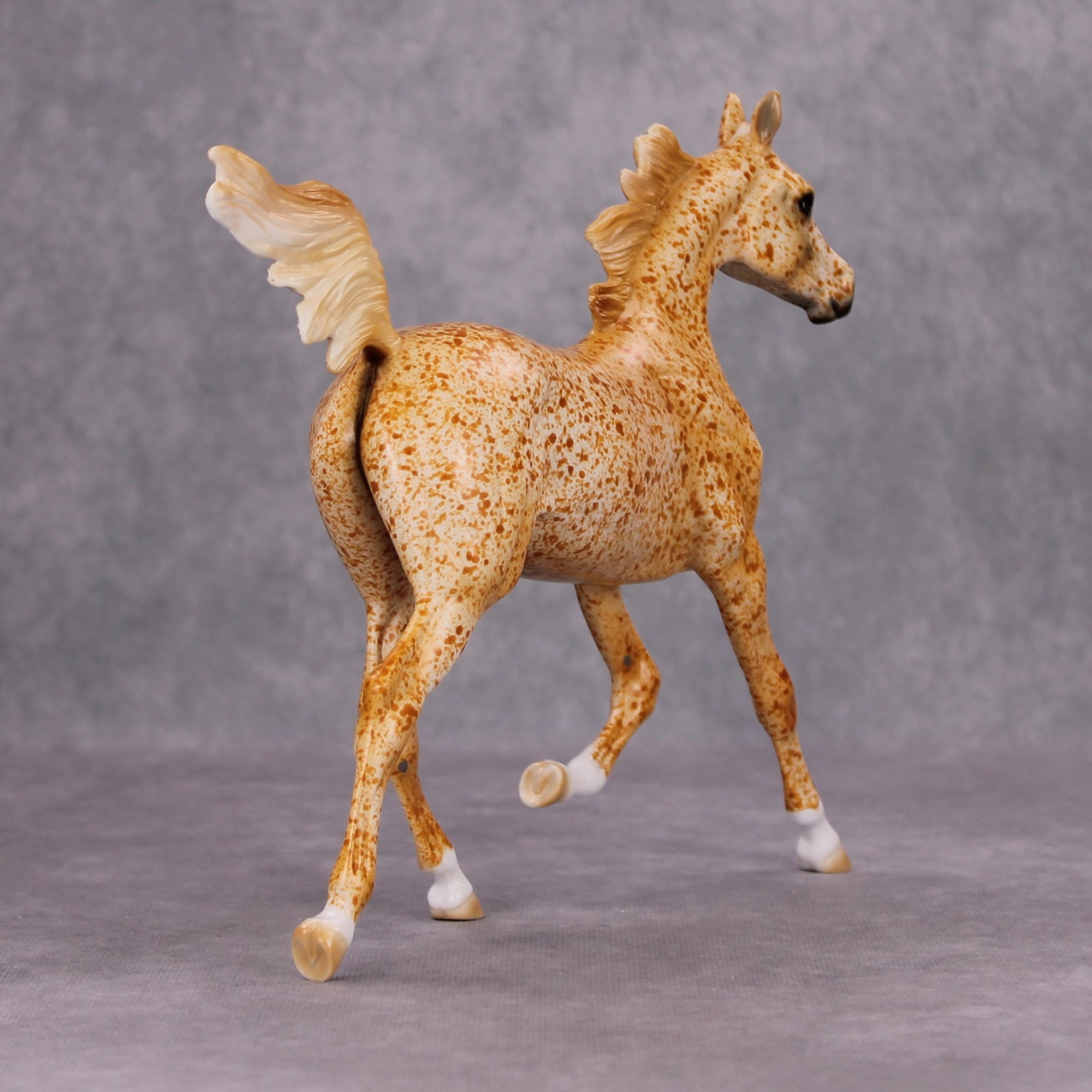 Are You Katten Me OOAK Red Roan Deco Yearling By Al Katt MM24