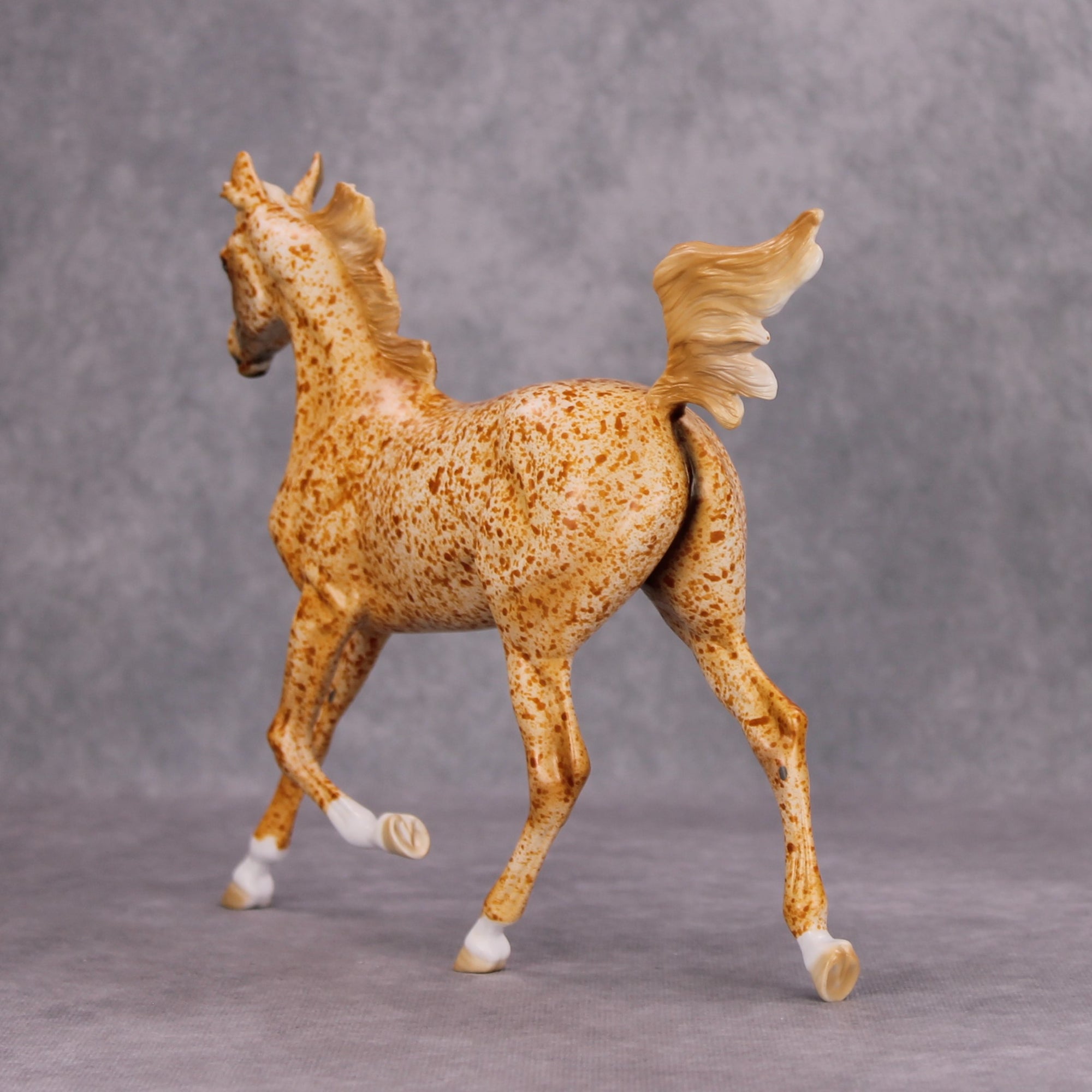 Are You Katten Me OOAK Red Roan Deco Yearling By Al Katt MM24