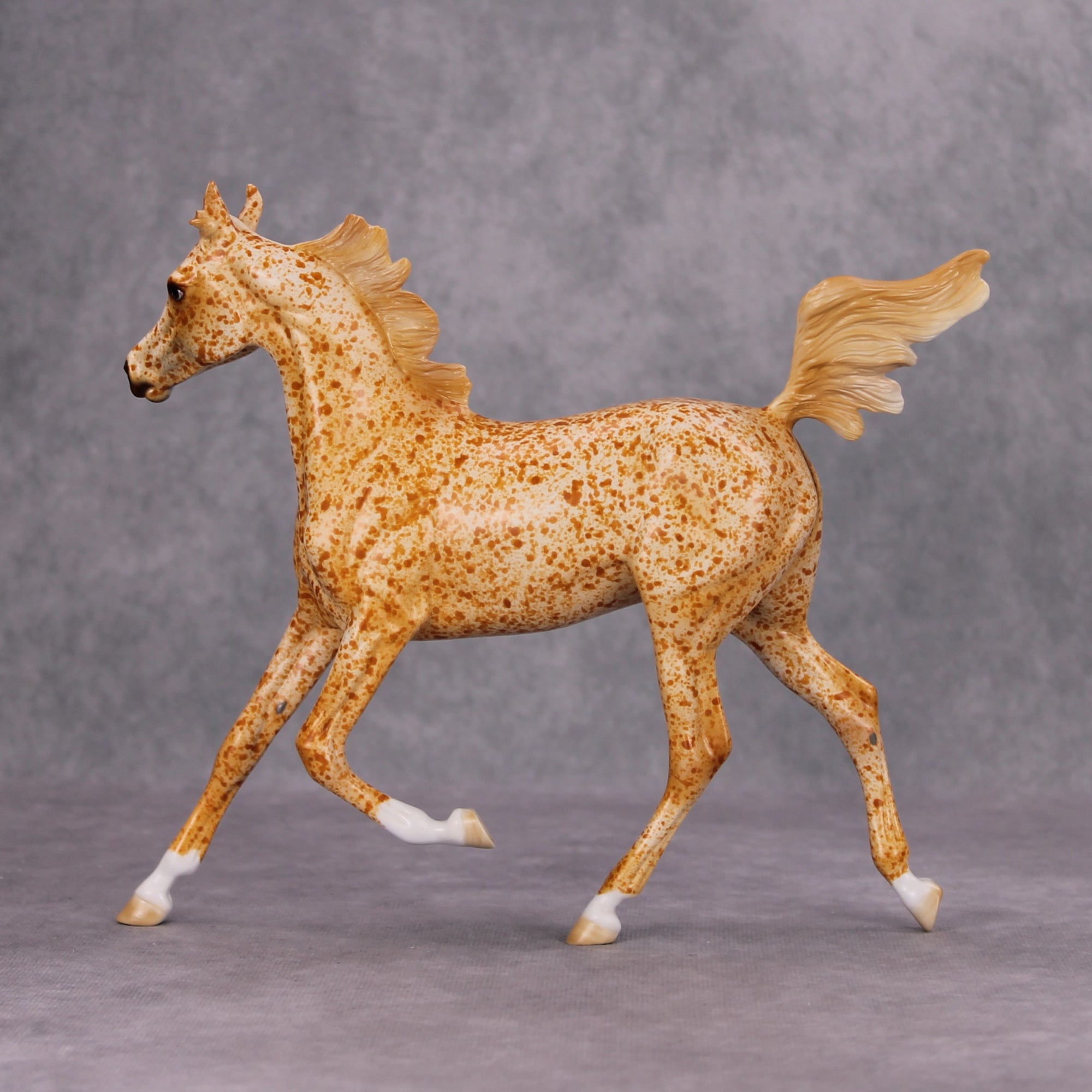 Are You Katten Me OOAK Red Roan Deco Yearling By Al Katt MM24