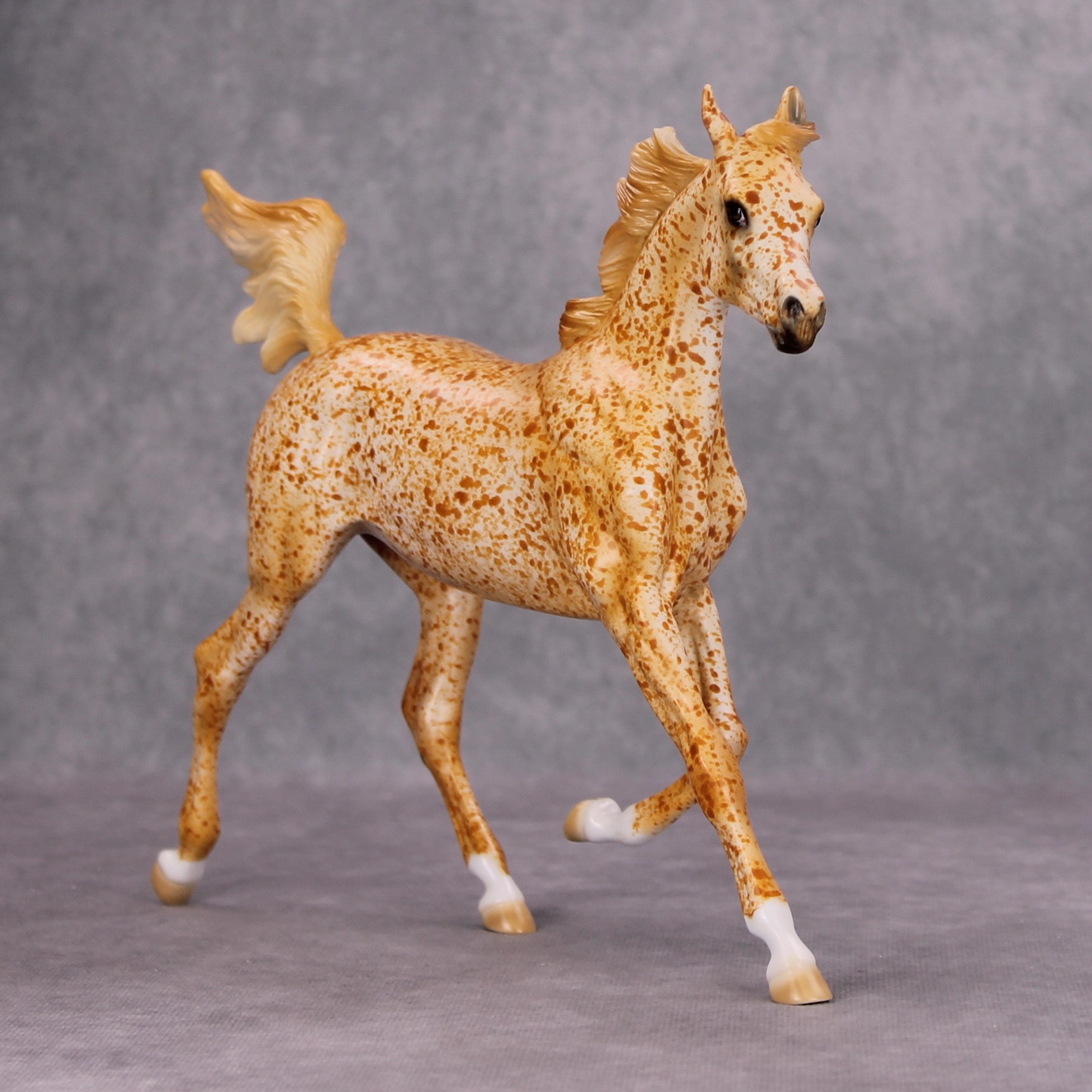 Are You Katten Me OOAK Red Roan Deco Yearling By Al Katt MM24
