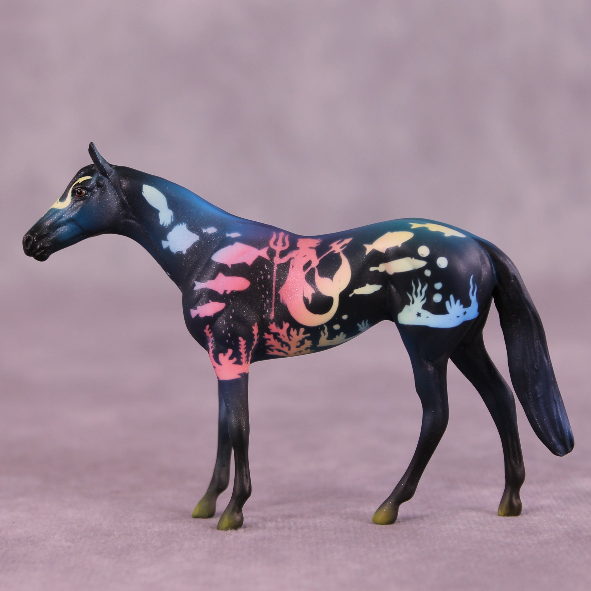 Guardian of the Ocean OOAK Chip Thoroughbred by Kike (Enrique) Duarte CL25