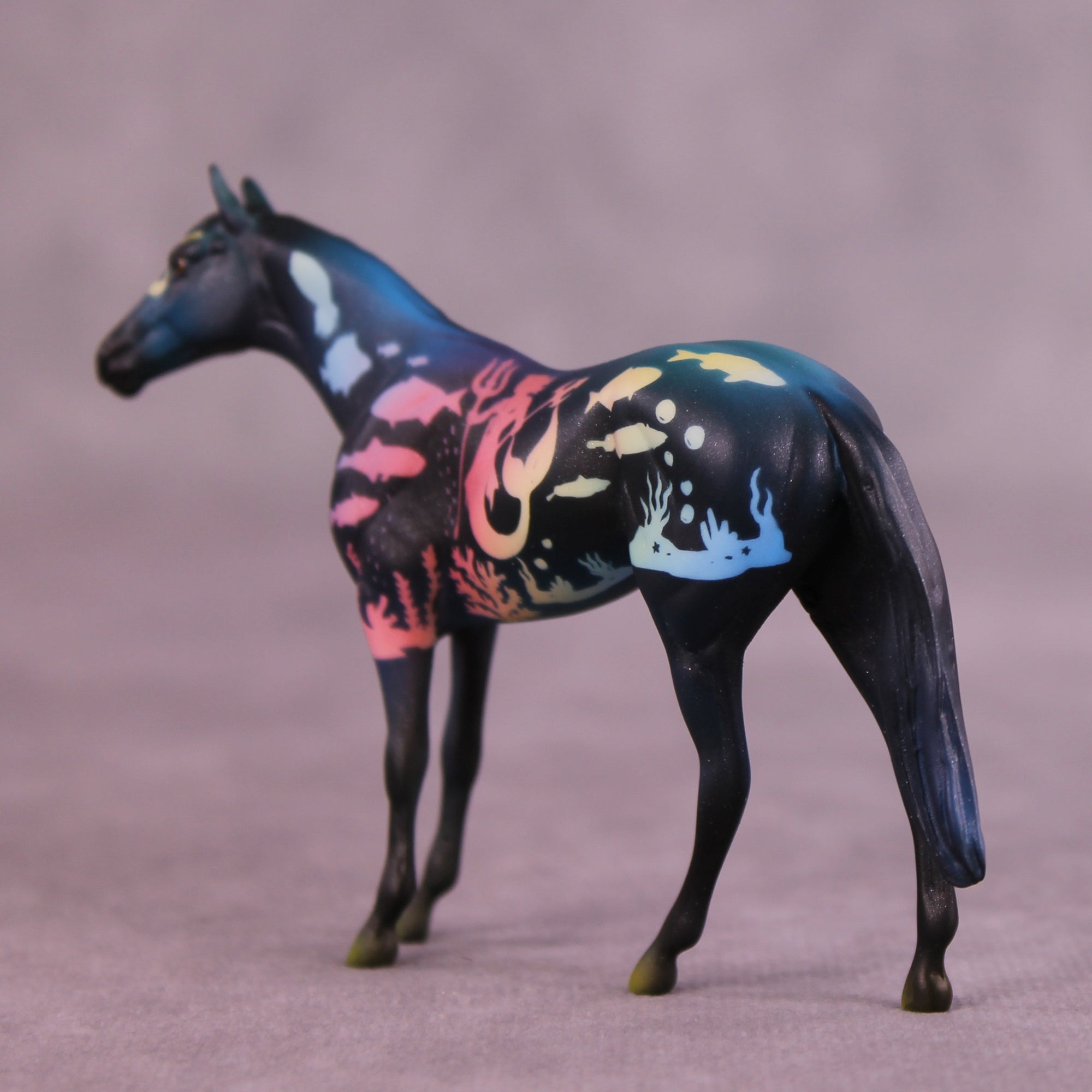 Guardian of the Ocean OOAK Chip Thoroughbred by Kike (Enrique) Duarte CL25