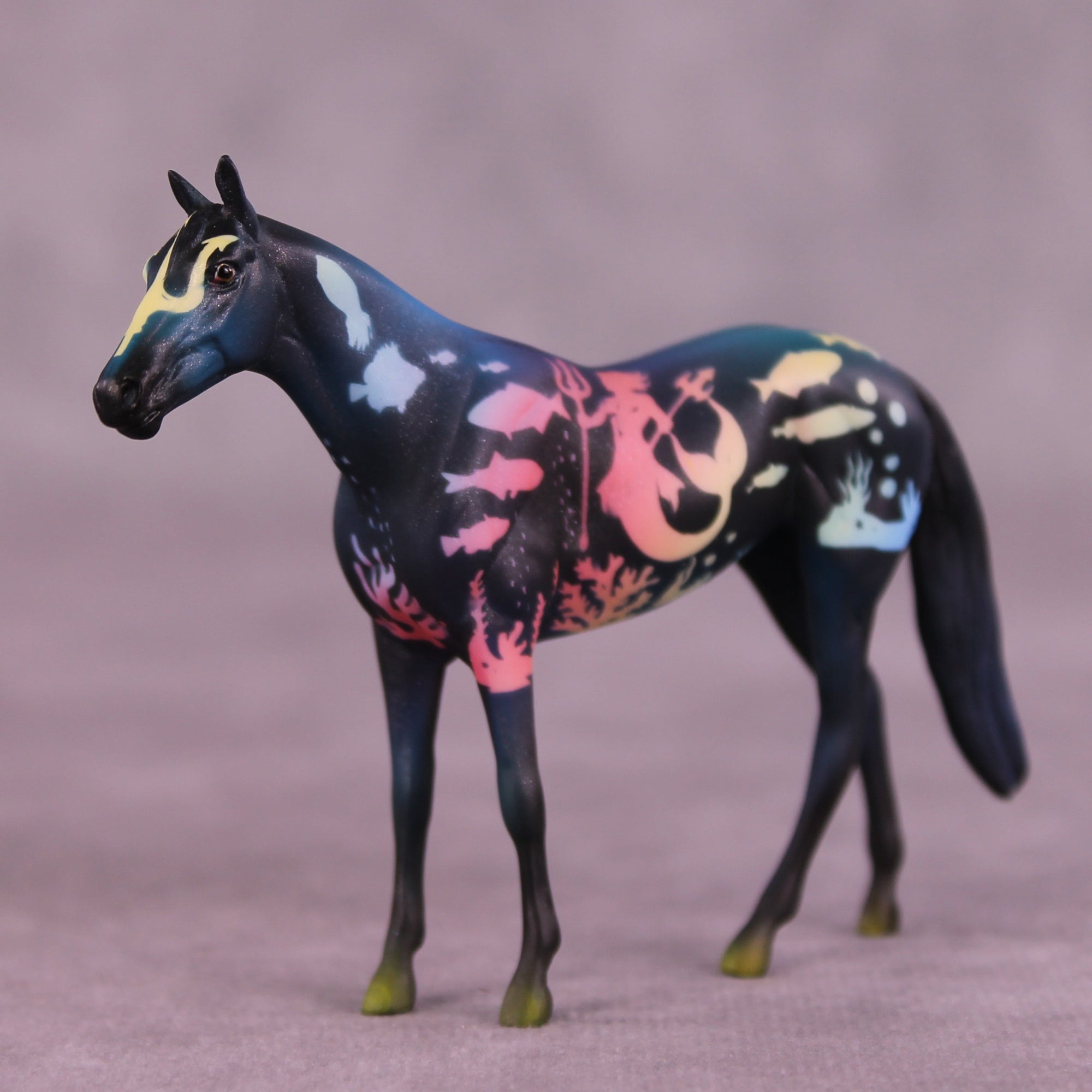 Guardian of the Ocean OOAK Chip Thoroughbred by Kike (Enrique) Duarte CL25