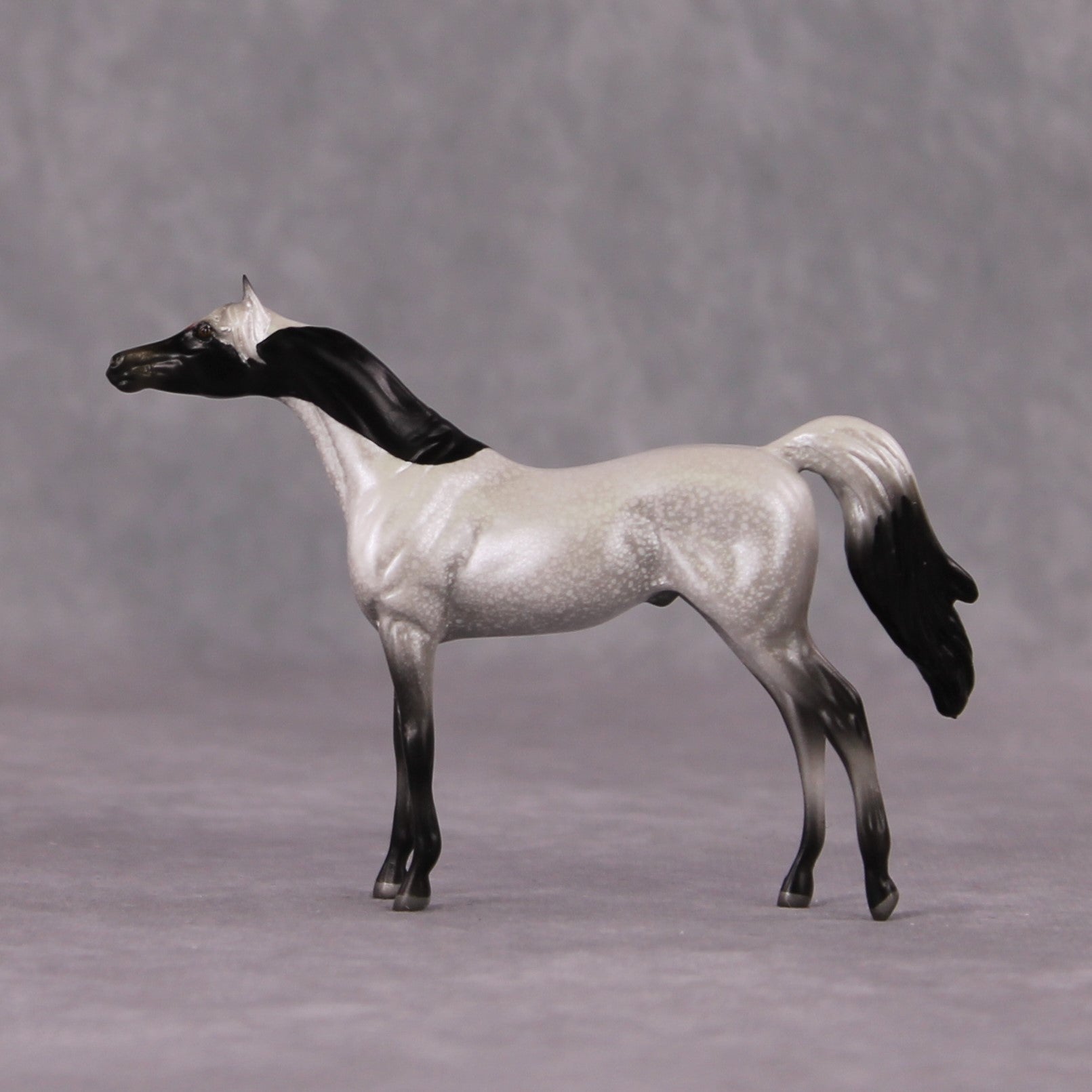 "Tanchosuru" LE-3 Manchurian Crane Inspired Deco Arabian Chip By Jess Hamill - 2025 The Menagerie Series MS25