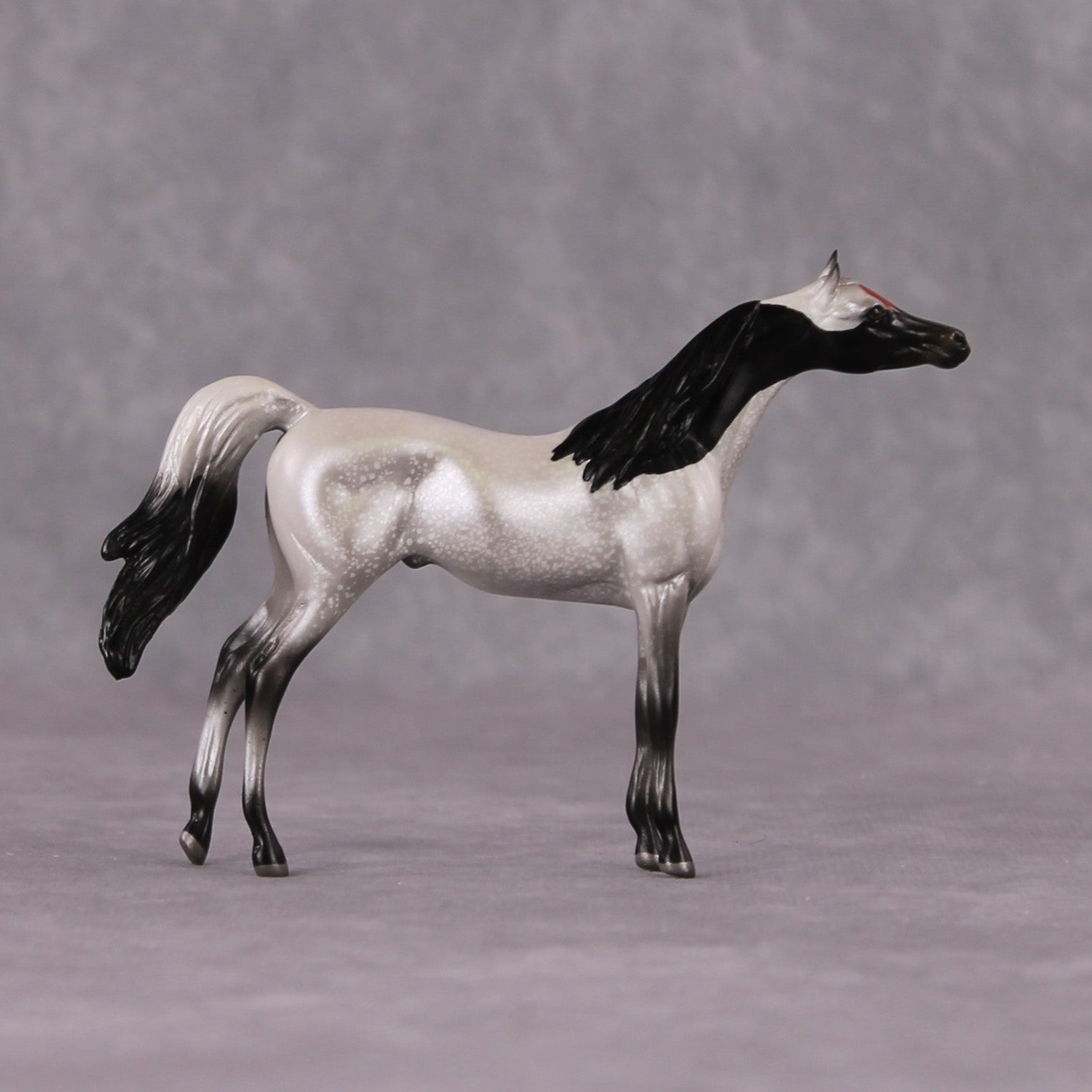 "Tanchosuru" LE-3 Manchurian Crane Inspired Deco Arabian Chip By Jess Hamill - 2025 The Menagerie Series MS25