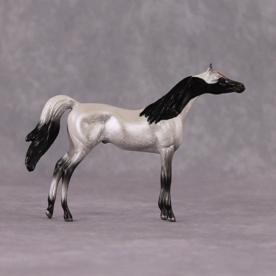 "Tanchosuru" LE-3 Manchurian Crane Inspired Deco Arabian Chip By Jess Hamill - 2025 The Menagerie Series MS25