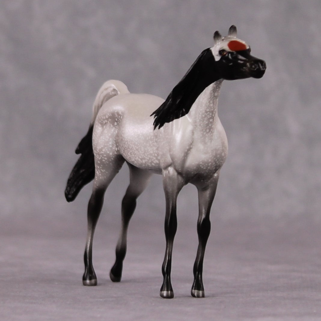 "Tanchosuru" LE-3 Manchurian Crane Inspired Deco Arabian Chip By Jess Hamill - 2025 The Menagerie Series MS25