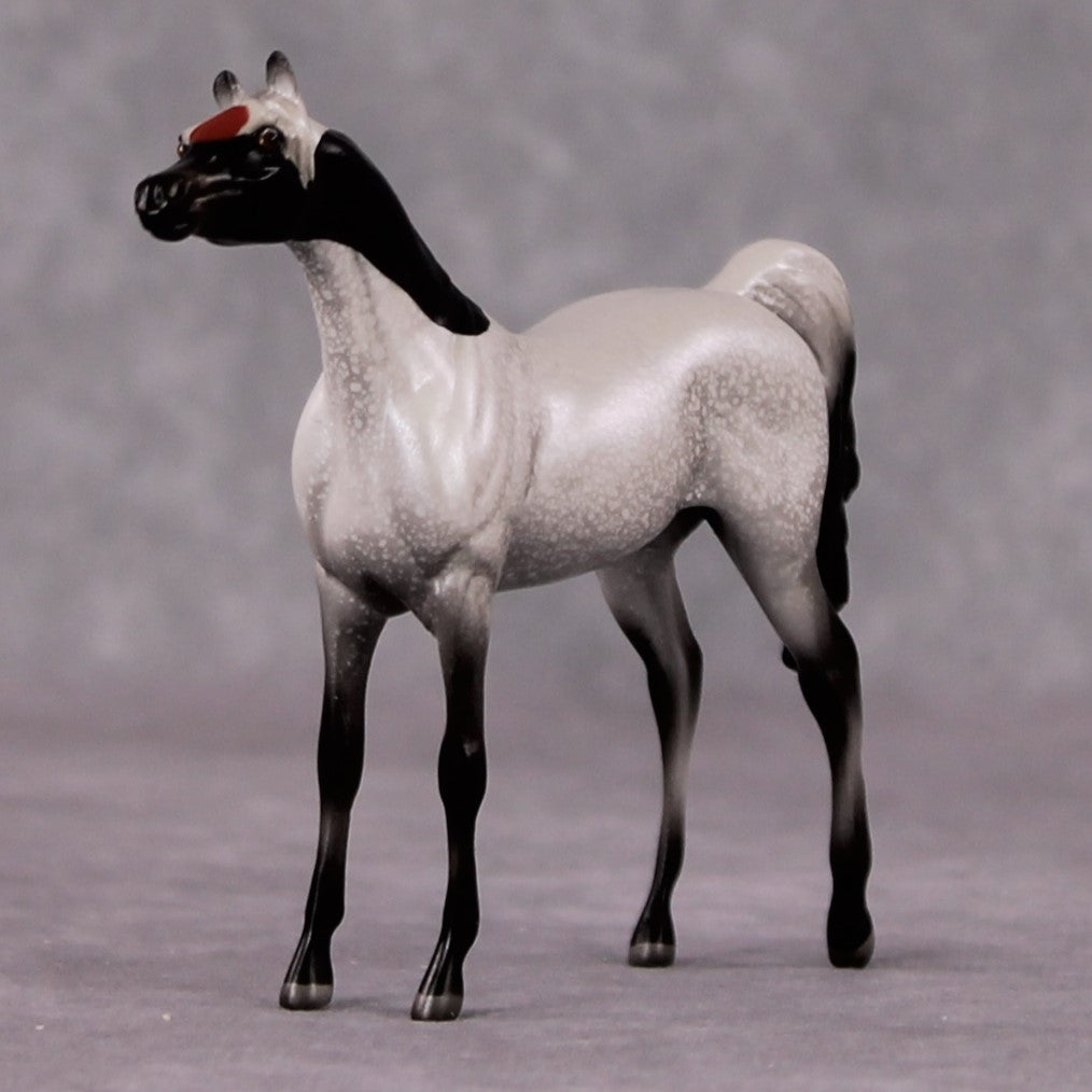 "Tanchosuru" LE-3 Manchurian Crane Inspired Deco Arabian Chip By Jess Hamill - 2025 The Menagerie Series MS25
