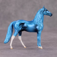 Bluecifer OOAK Deco Blue Morgan Chip By Jamie Adamson MM24