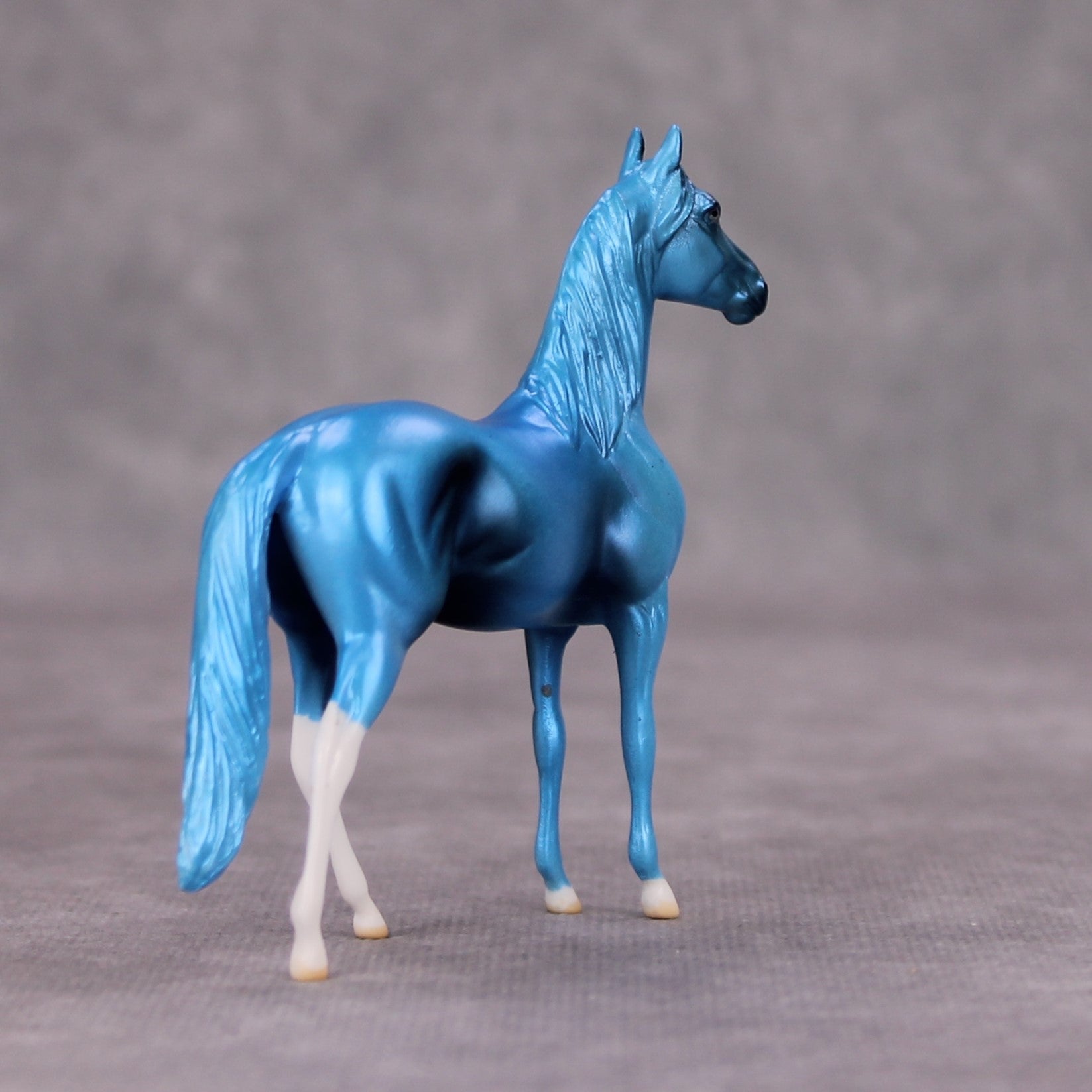 Bluecifer OOAK Deco Blue Morgan Chip By Jamie Adamson MM24