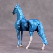 Bluecifer OOAK Deco Blue Morgan Chip By Jamie Adamson MM24