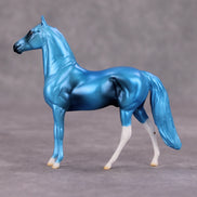 Bluecifer OOAK Deco Blue Morgan Chip By Jamie Adamson MM24