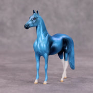 Bluecifer OOAK Deco Blue Morgan Chip By Jamie Adamson MM24