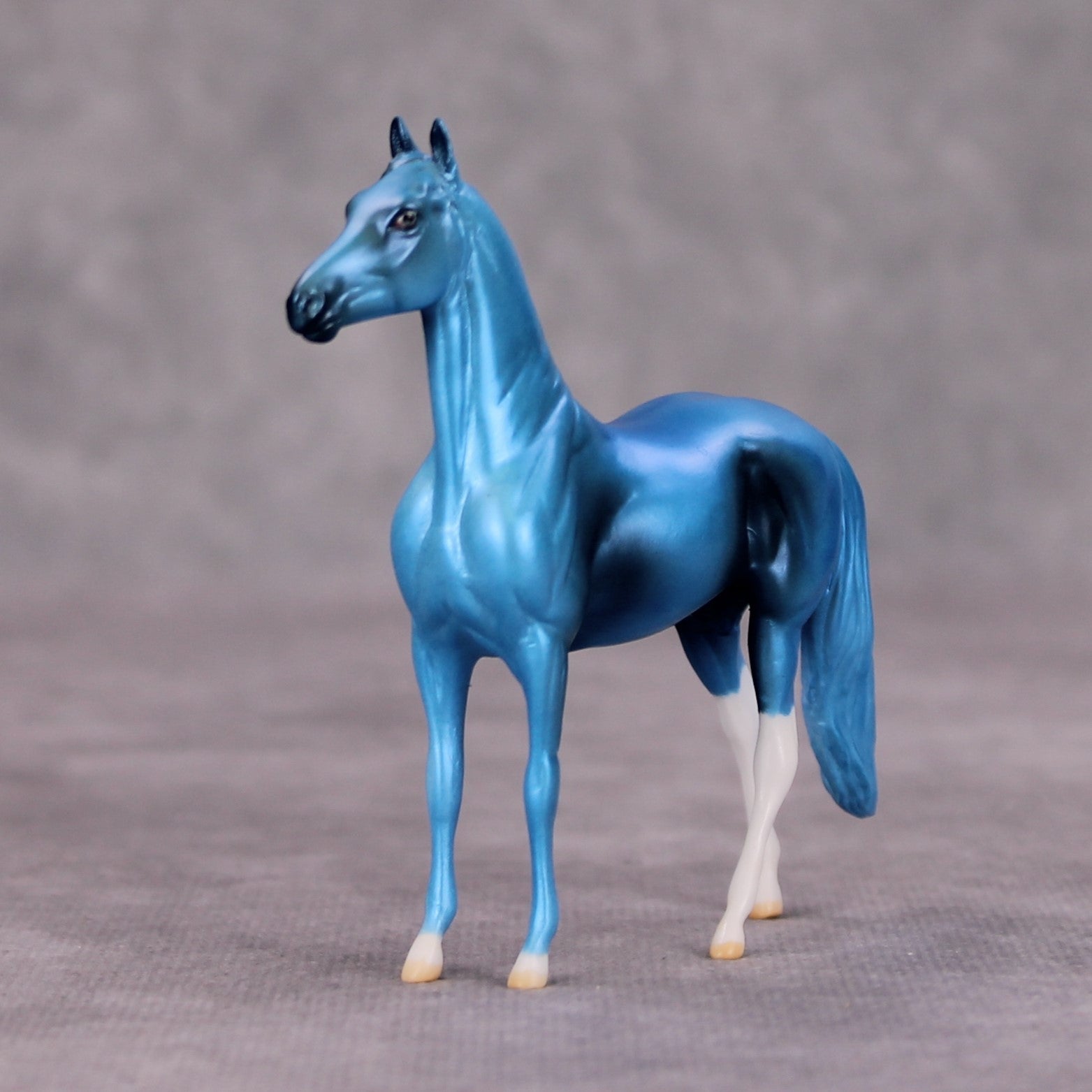 Bluecifer OOAK Deco Blue Morgan Chip By Jamie Adamson MM24