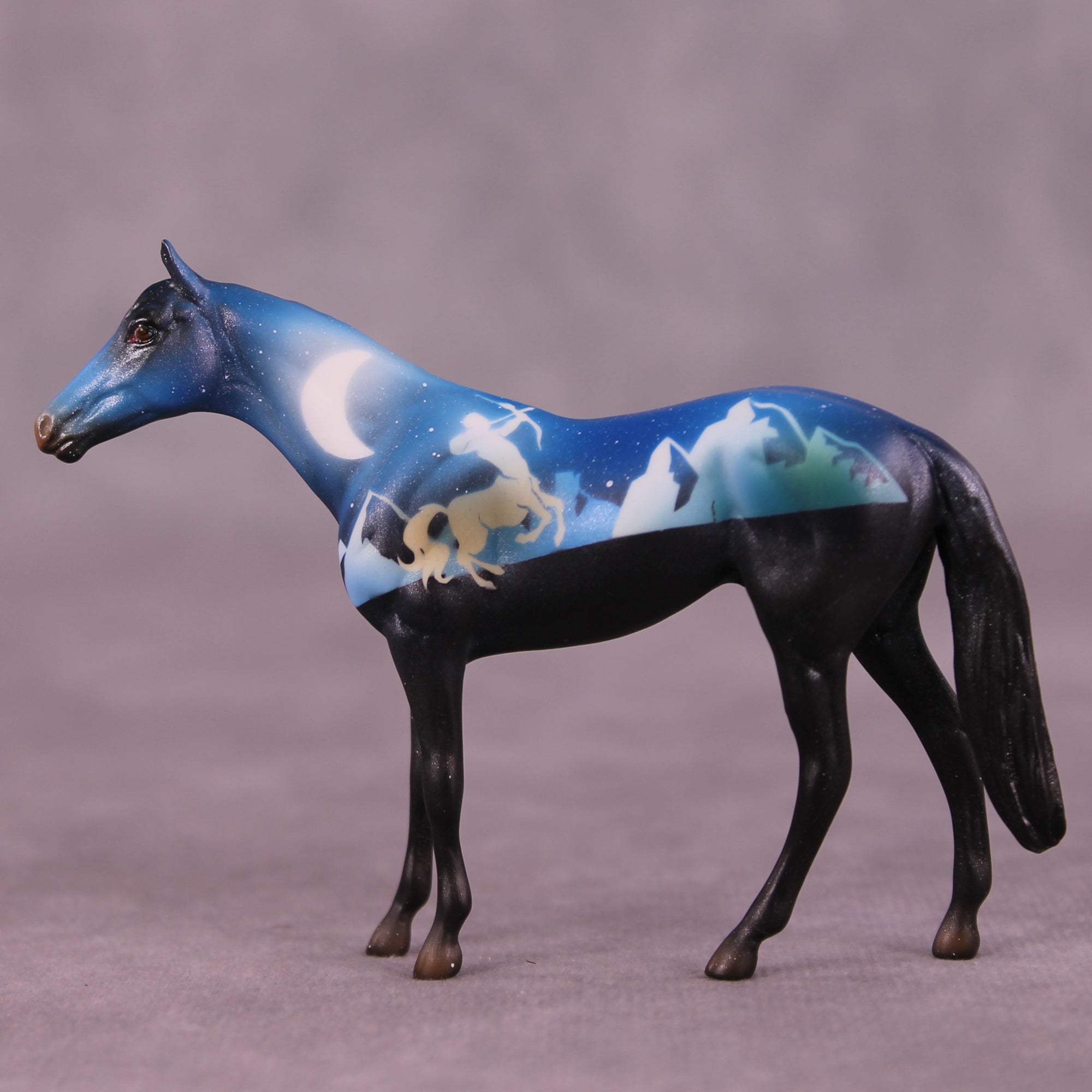 Night of Centaurs OOAK Chip Thoroughbred by Kike (Enrique) Duarte CL25