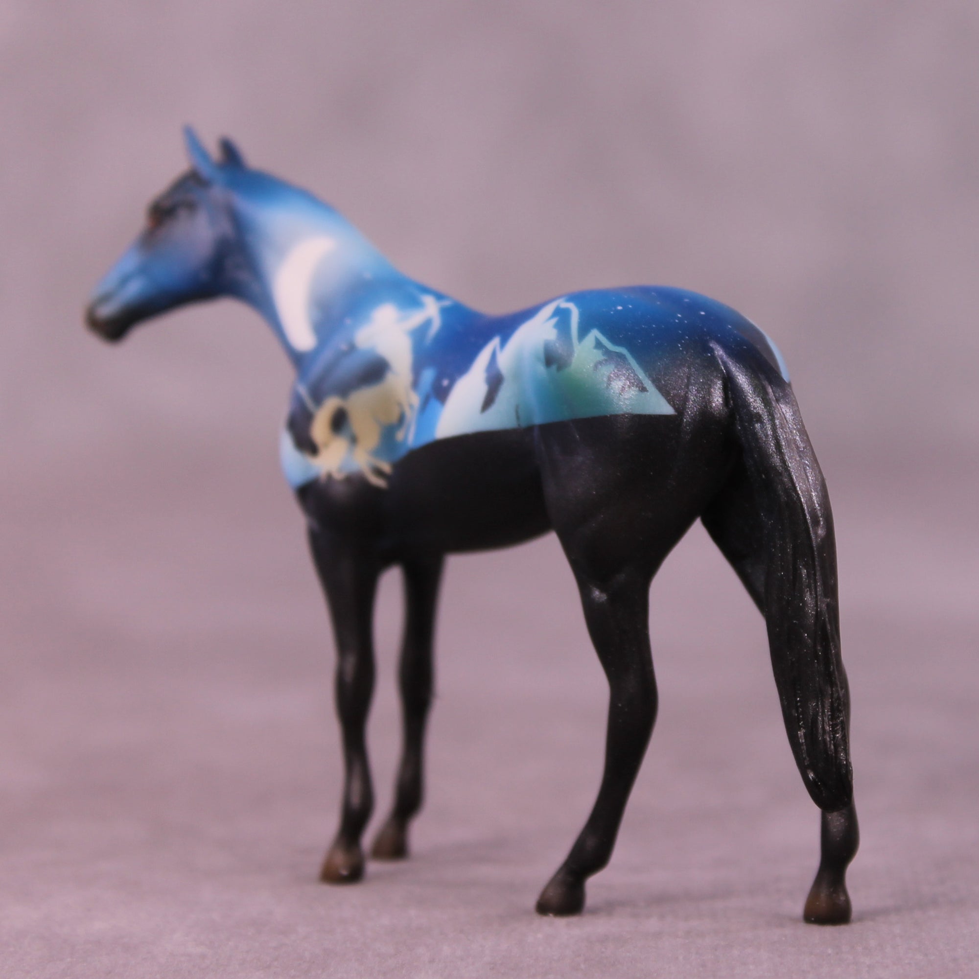 Night of Centaurs OOAK Chip Thoroughbred by Kike (Enrique) Duarte CL25