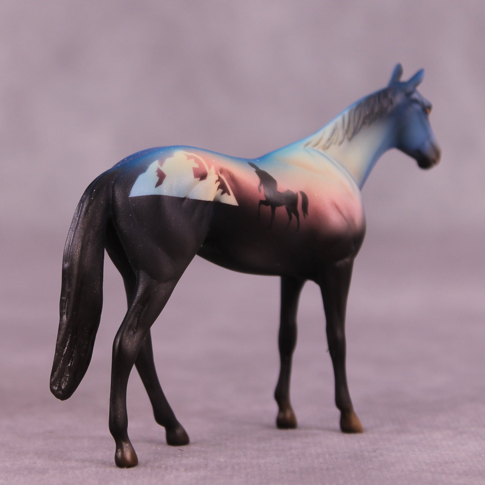 Night of Centaurs OOAK Chip Thoroughbred by Kike (Enrique) Duarte CL25