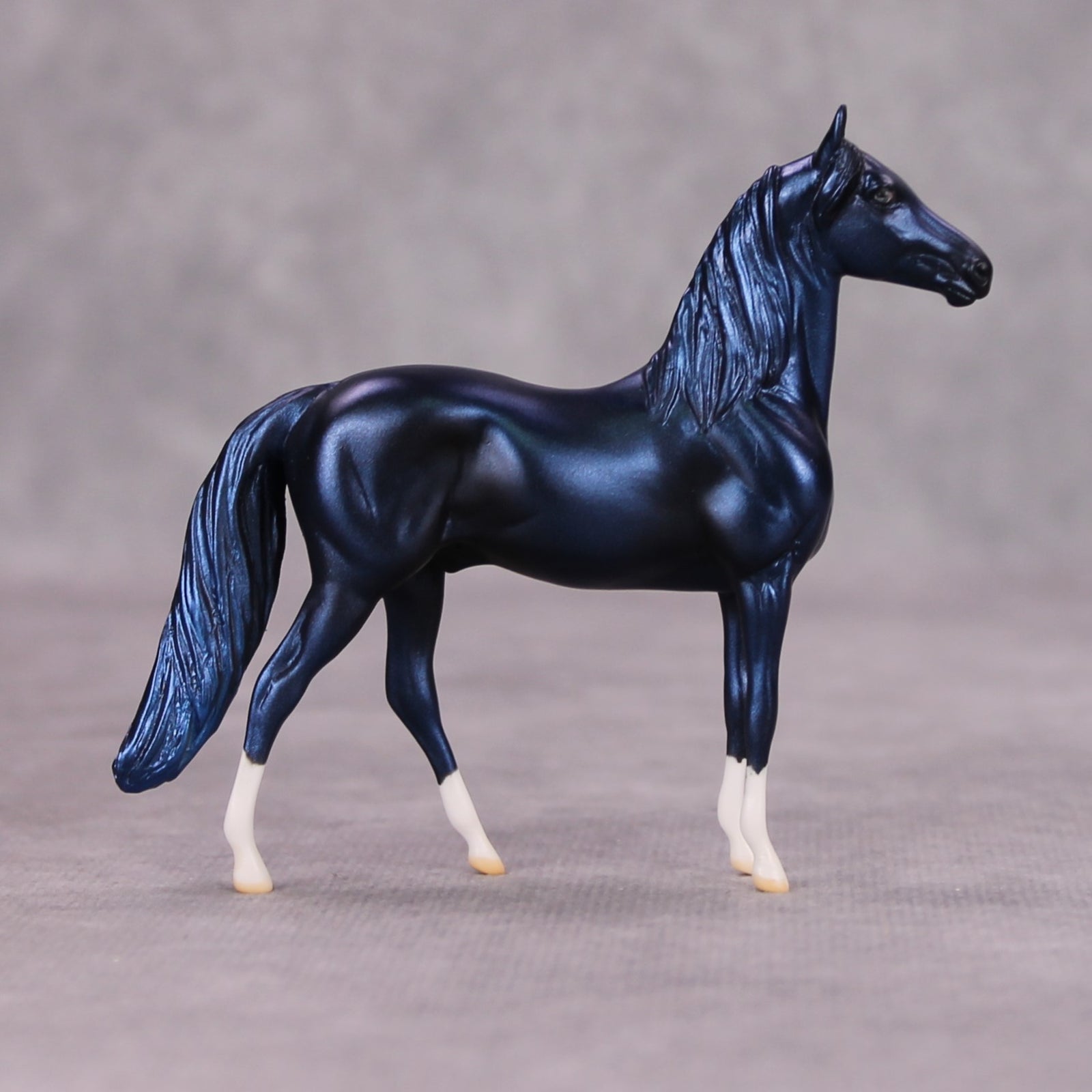 Deep Sunset OOAK Dark Blue Deco Morgan Chip By Jamie Adamson MM24