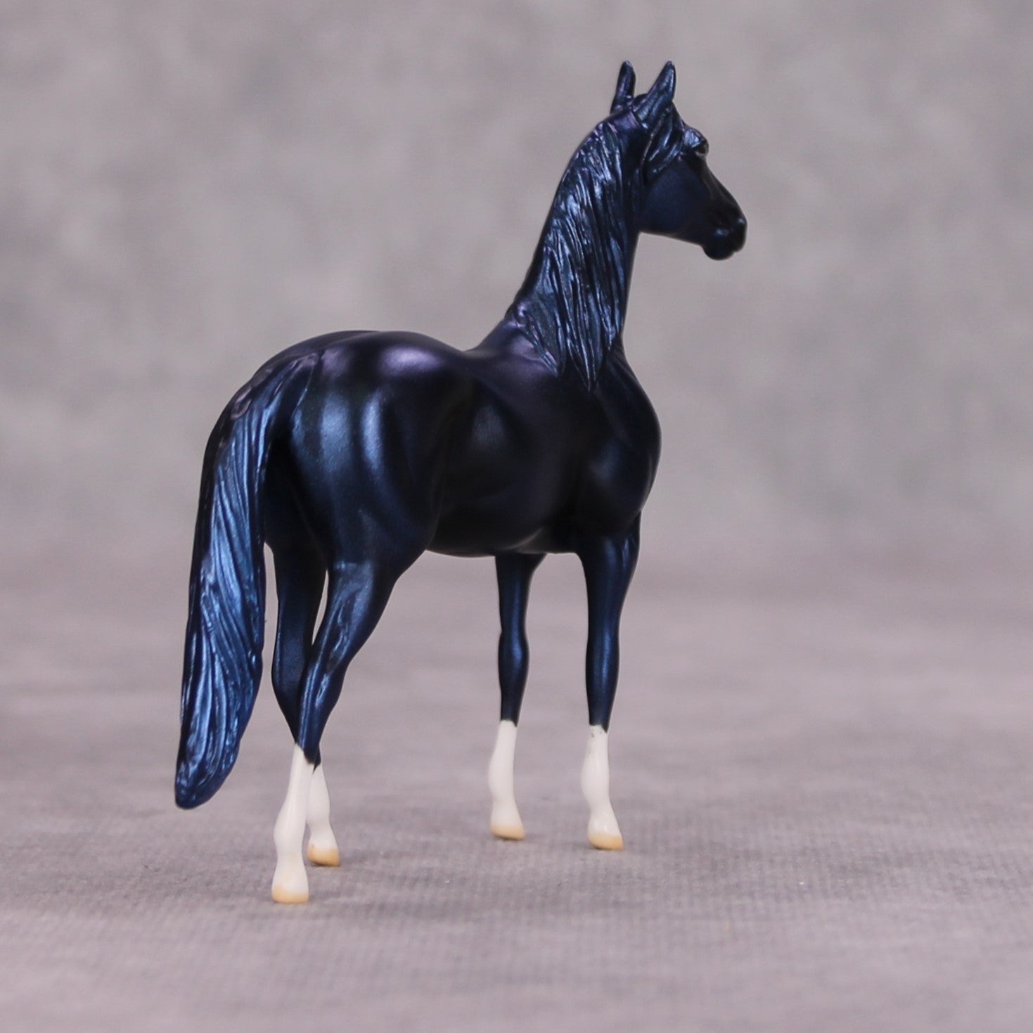 Deep Sunset OOAK Dark Blue Deco Morgan Chip By Jamie Adamson MM24