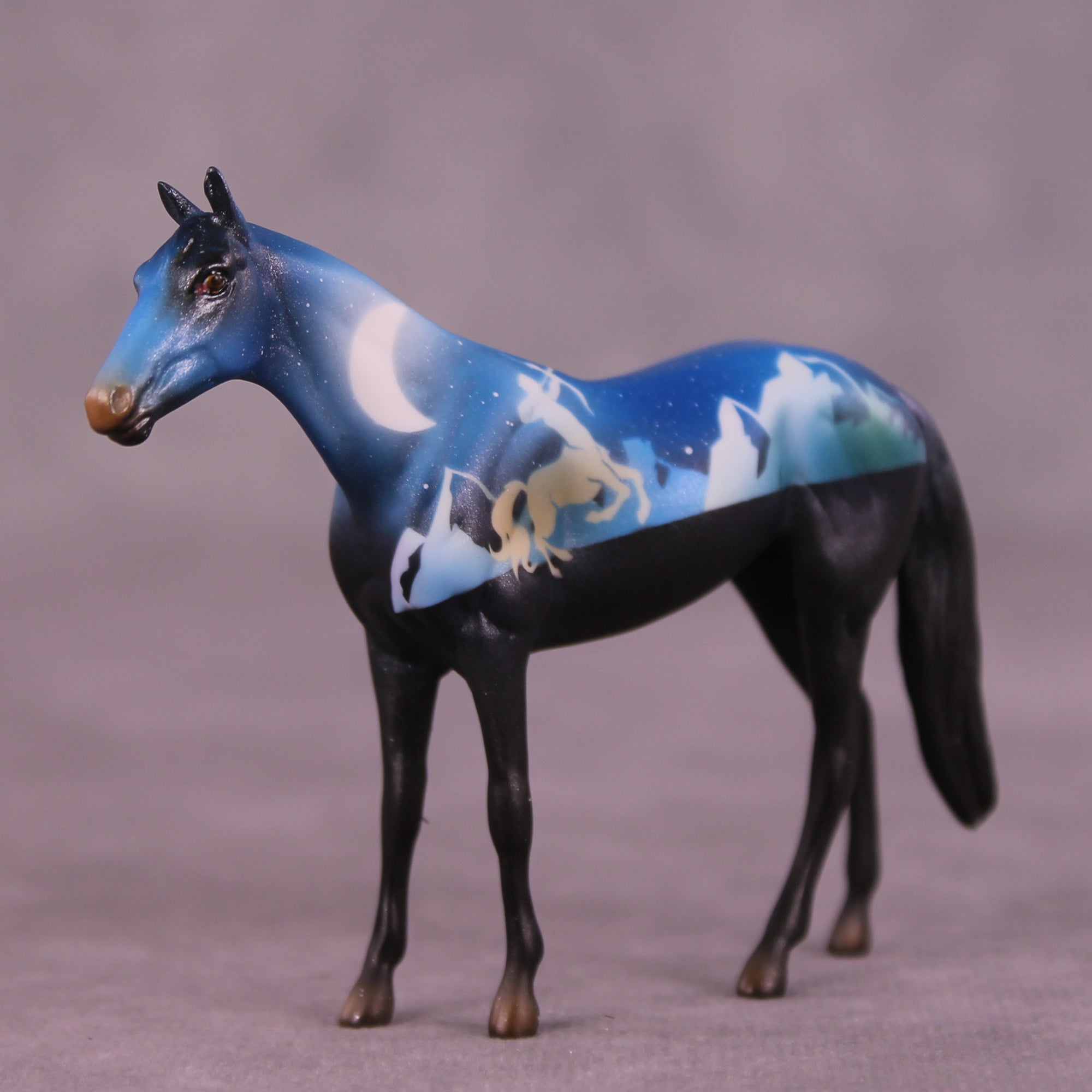 Night of Centaurs OOAK Chip Thoroughbred by Kike (Enrique) Duarte CL25