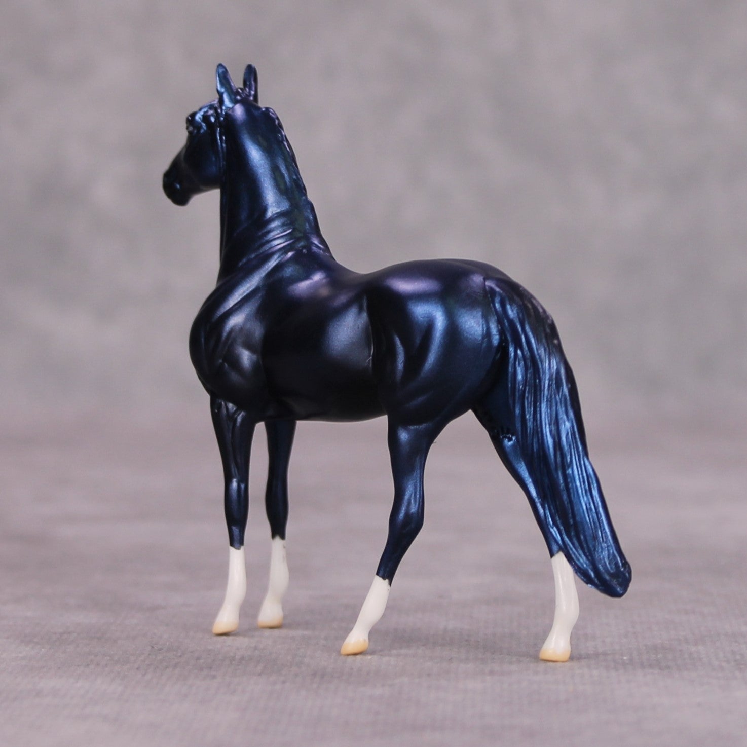 Deep Sunset OOAK Dark Blue Deco Morgan Chip By Jamie Adamson MM24