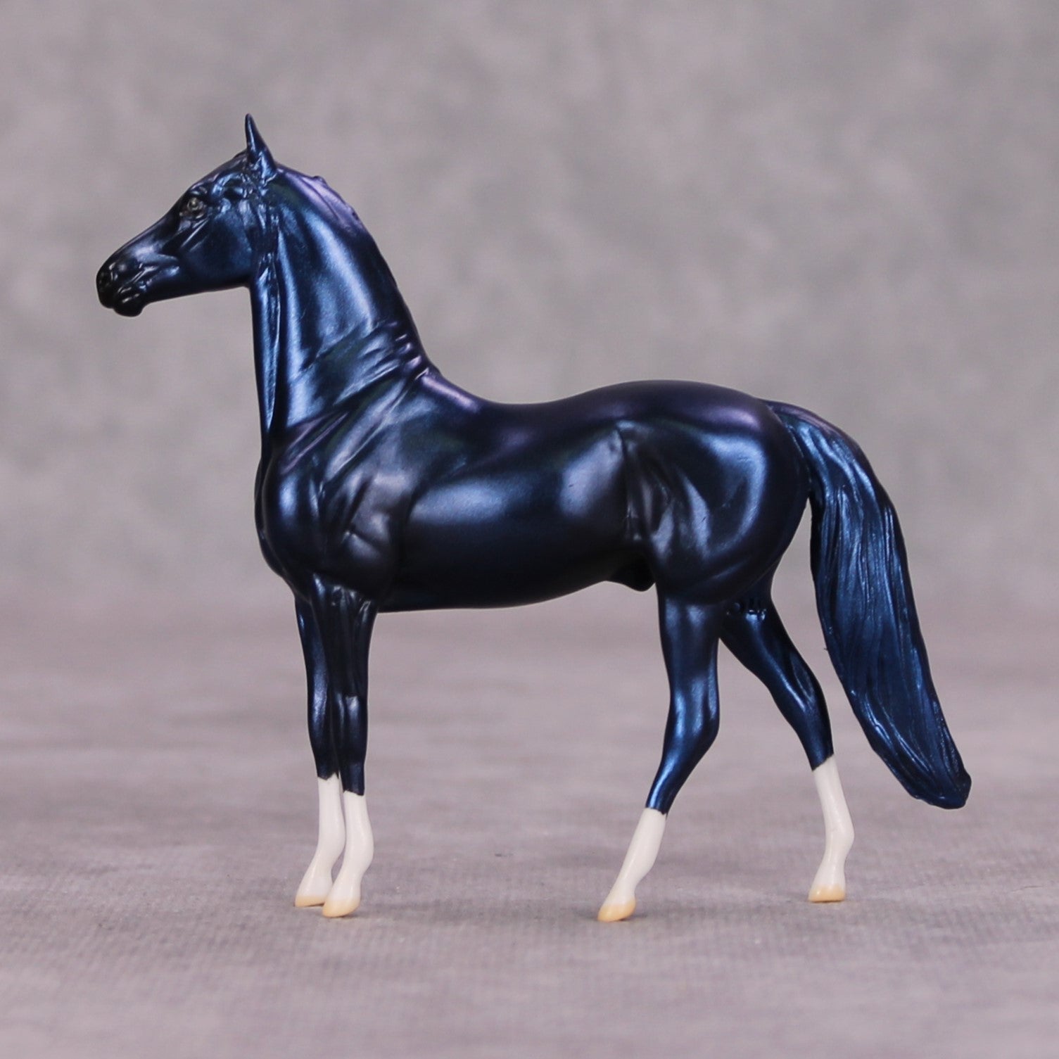 Deep Sunset OOAK Dark Blue Deco Morgan Chip By Jamie Adamson MM24