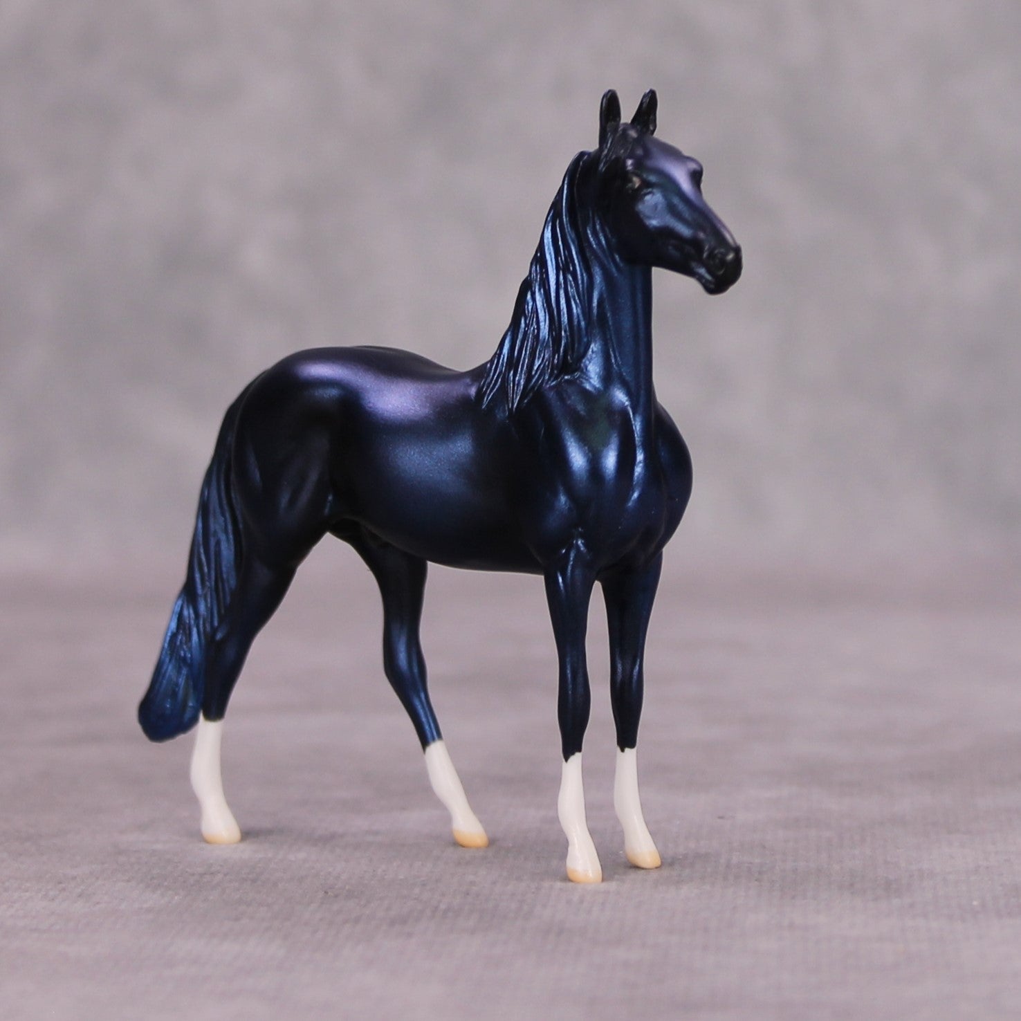 Deep Sunset OOAK Dark Blue Deco Morgan Chip By Jamie Adamson MM24