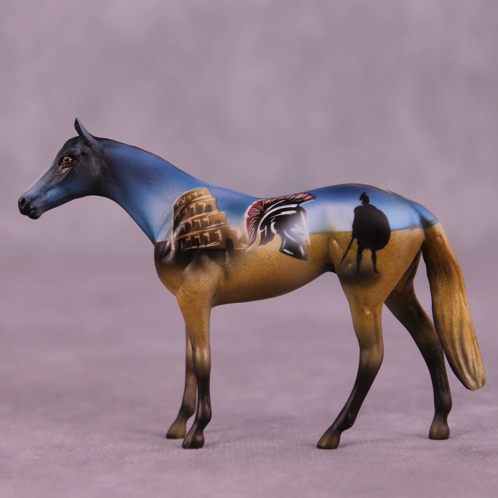 Gladiator OOAK Chip Thoroughbred by Kike (Enrique) Duarte CL25
